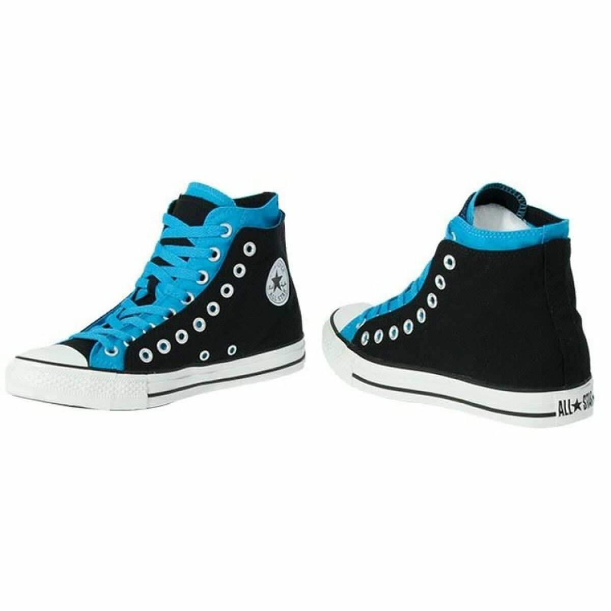 Men's Trainers Converse Chuck Taylor Double Upper Hi Black-4