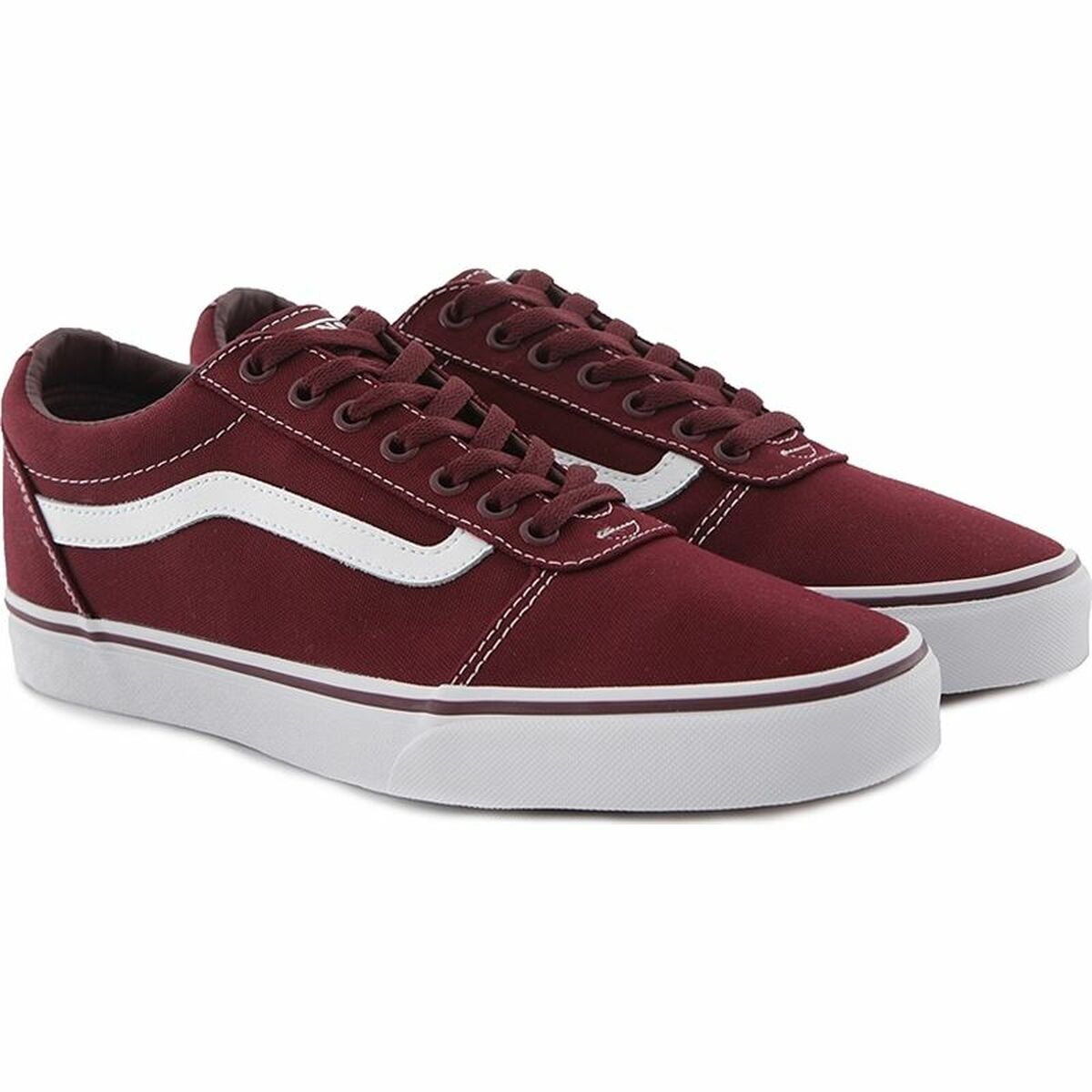 Men’s Casual Trainers Vans Ward MN Dark Red-2