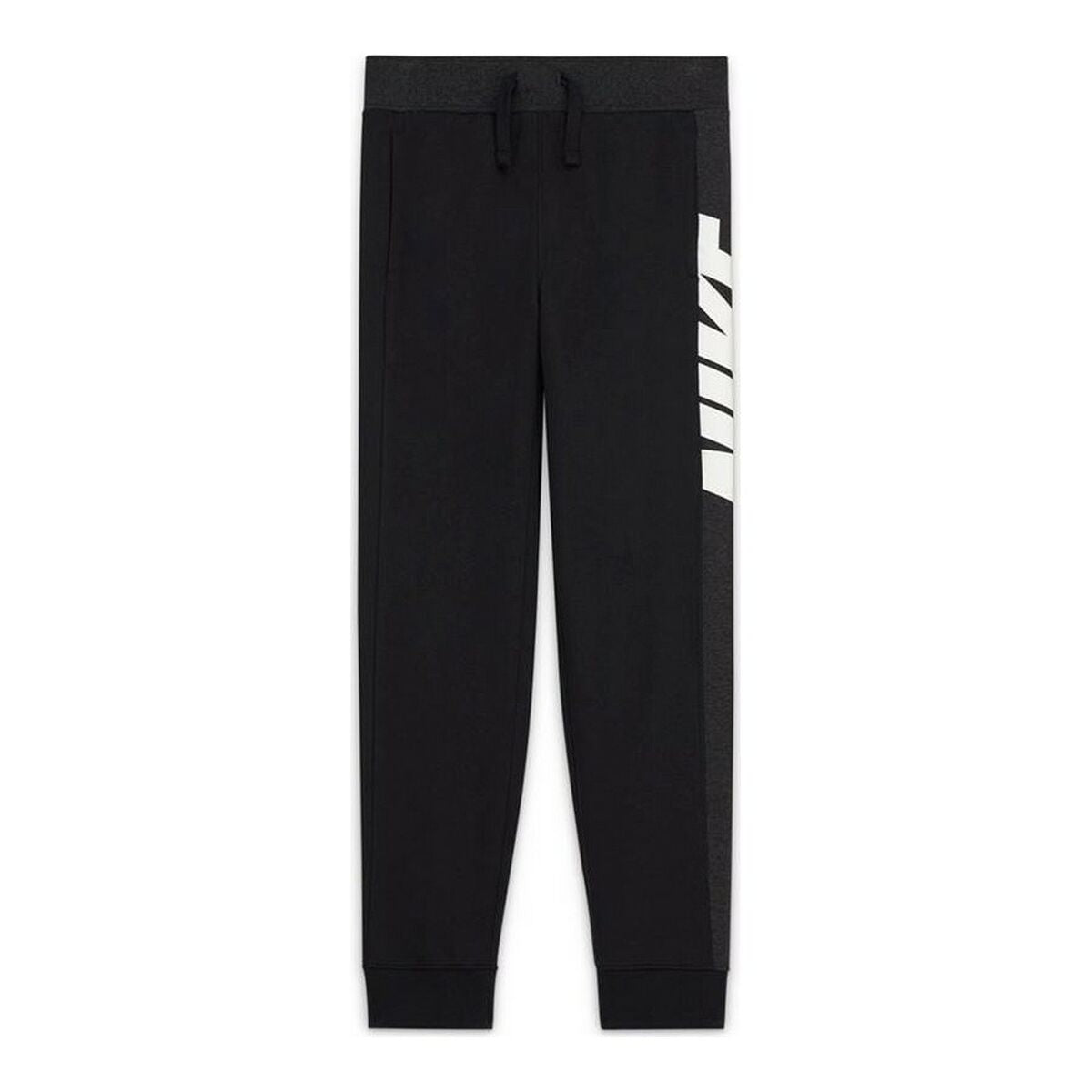 Children's Tracksuit Bottoms Nike Fleece Black-0