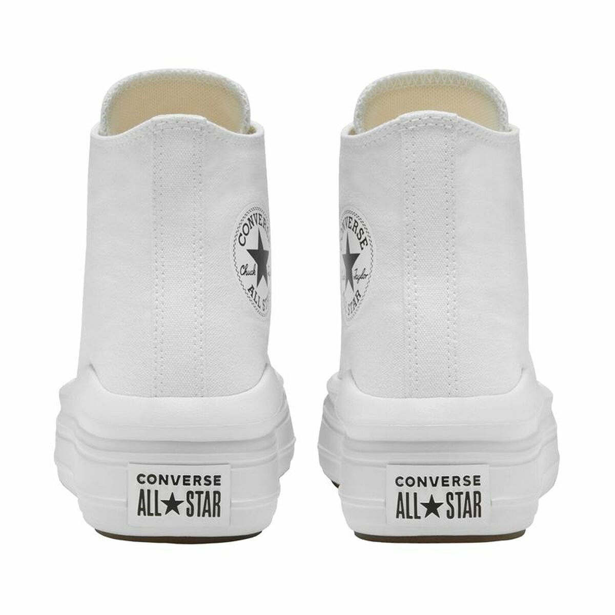 Women's casual trainers Converse All Star Move White-3