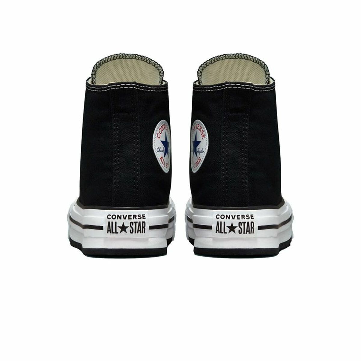 Sports Shoes for Kids Converse Chuck Taylor All Star Lift Platform Black-2