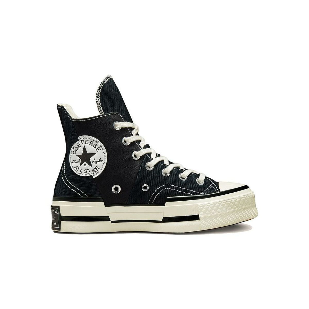 Women's casual trainers Converse CHUCK 70 PLUS CANVAS A00916C Black-2