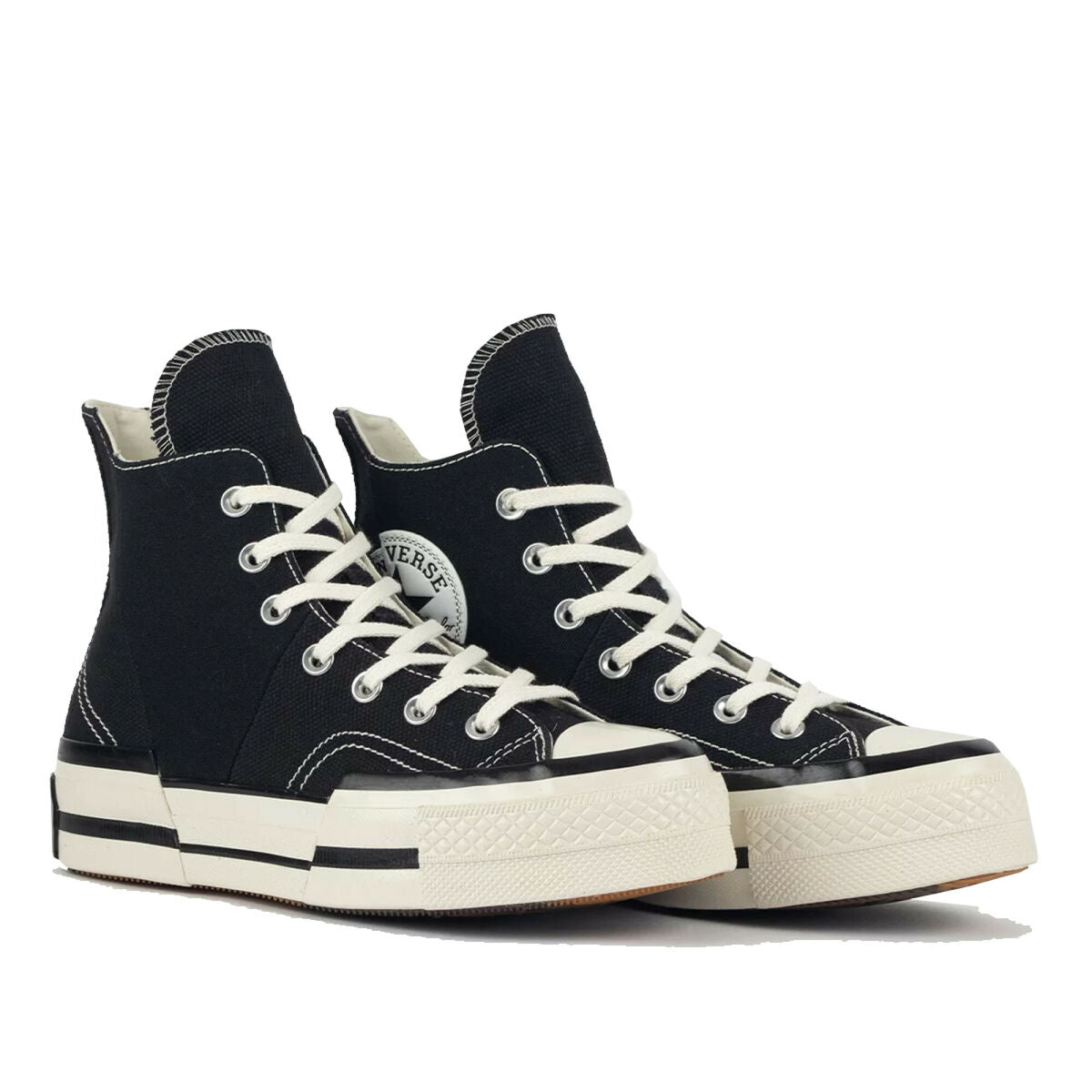 Women's casual trainers Converse CHUCK 70 PLUS CANVAS A00916C Black-1