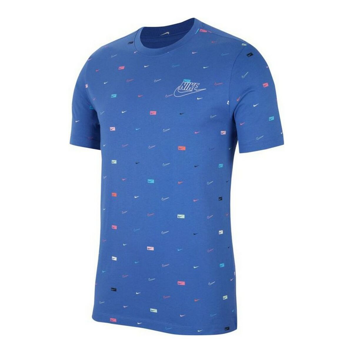 Men’s Short Sleeve T-Shirt Nike Sportswear Indigo-0