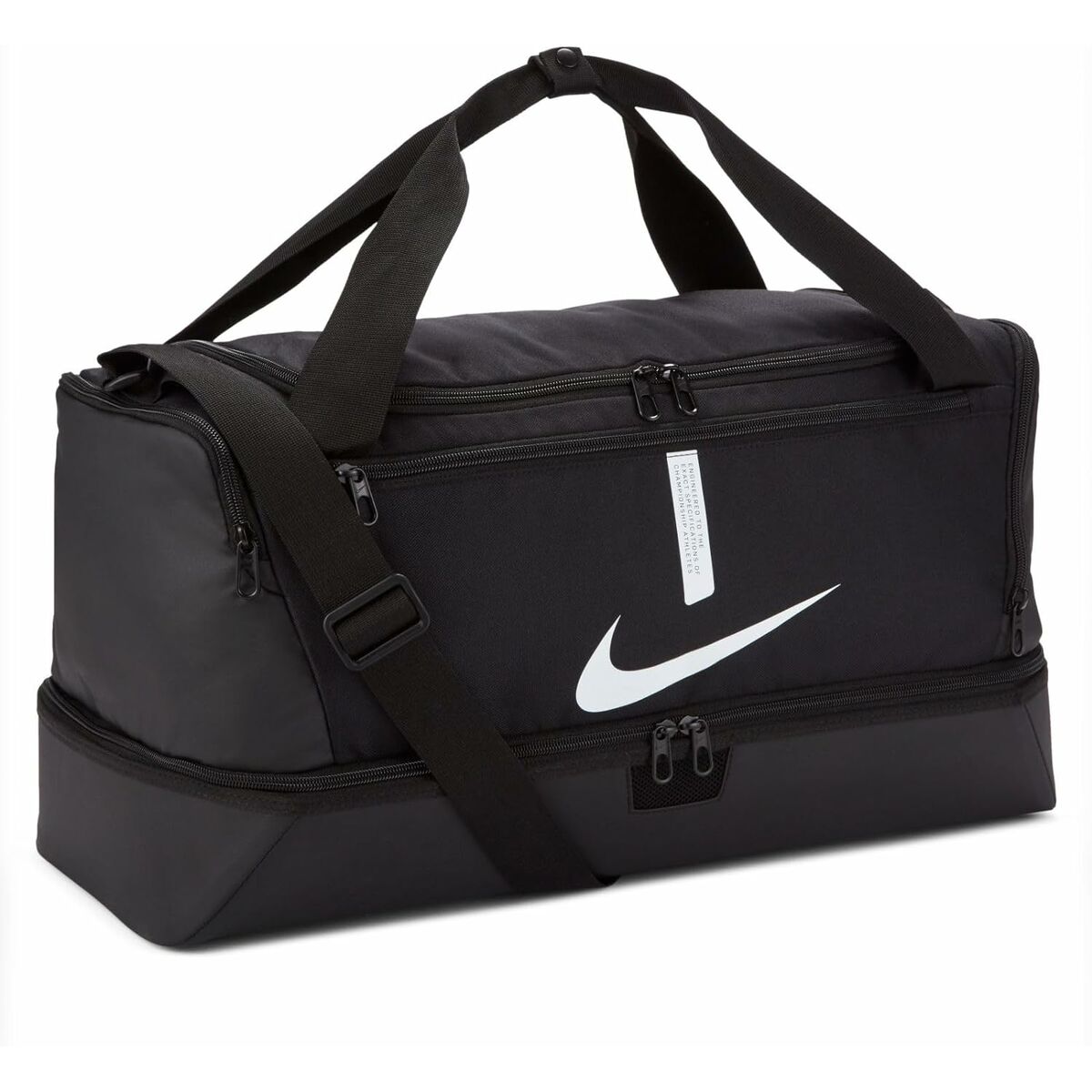 Sports bag Nike ACADEMY DUFFLE M CU8096 010  Black One size 37 L-8