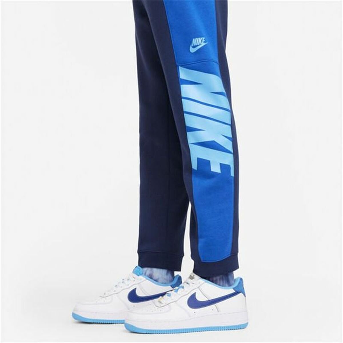 Children's Tracksuit Bottoms Nike Sportswear  Blue-5