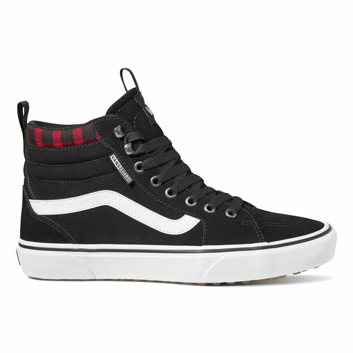 Men’s Casual Trainers Vans Filmore Hi VansGuard Red Black-1