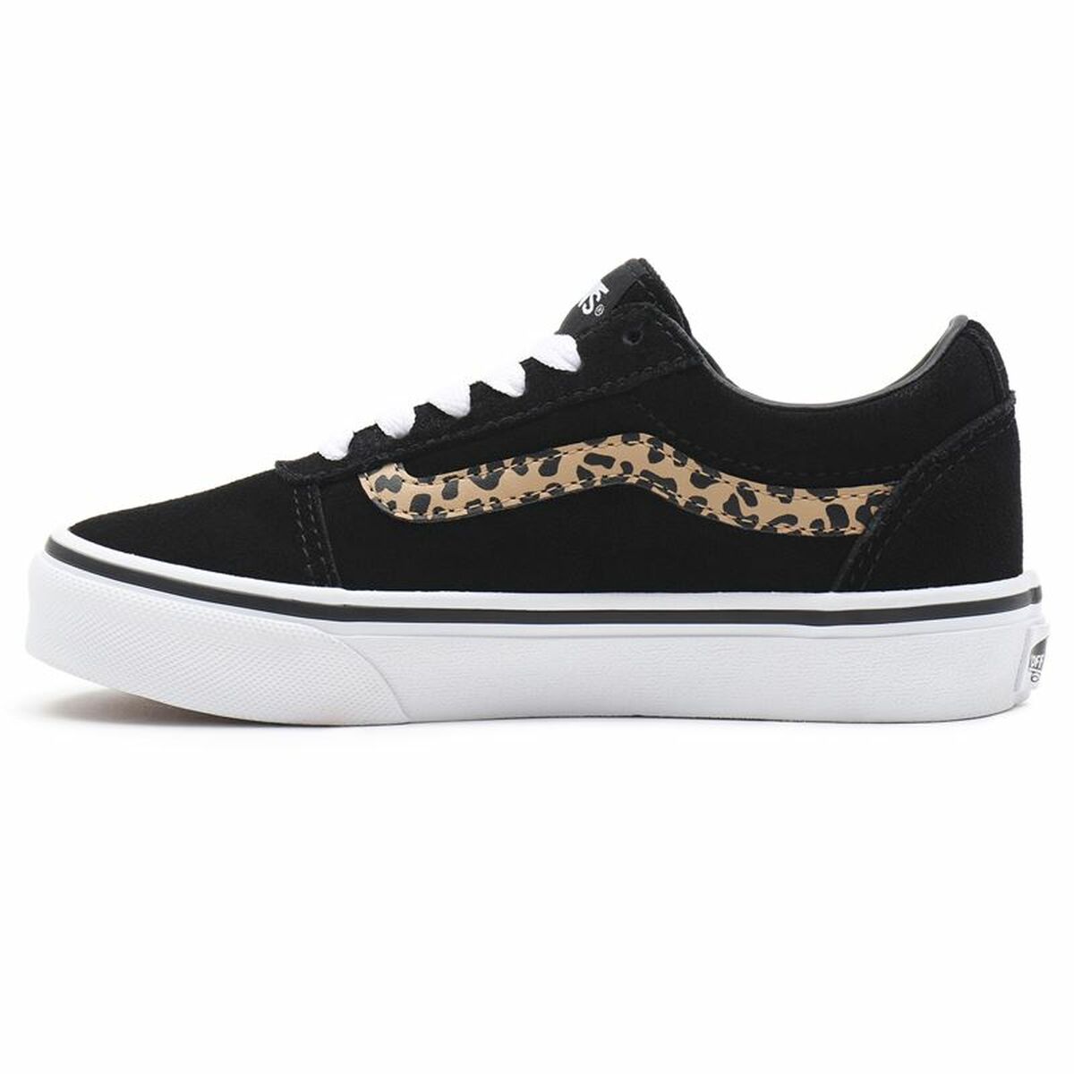 Children’s Casual Trainers Vans Ward Suede Black Leopard-0