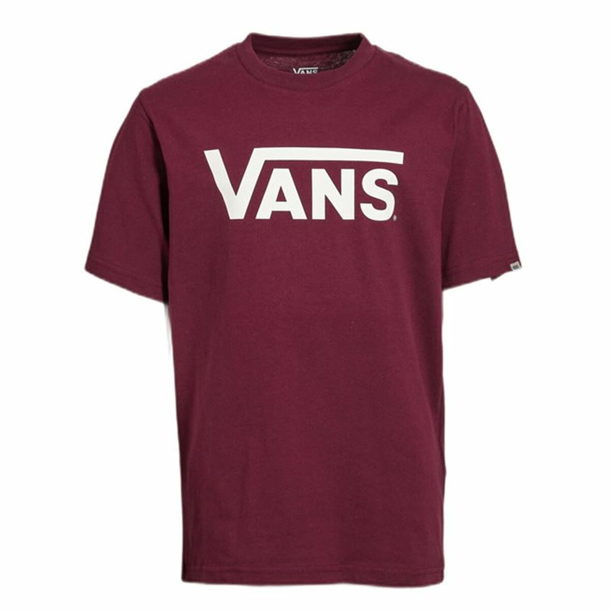 Child's Short Sleeve T-Shirt Vans Drop V Boy-B Brown-0