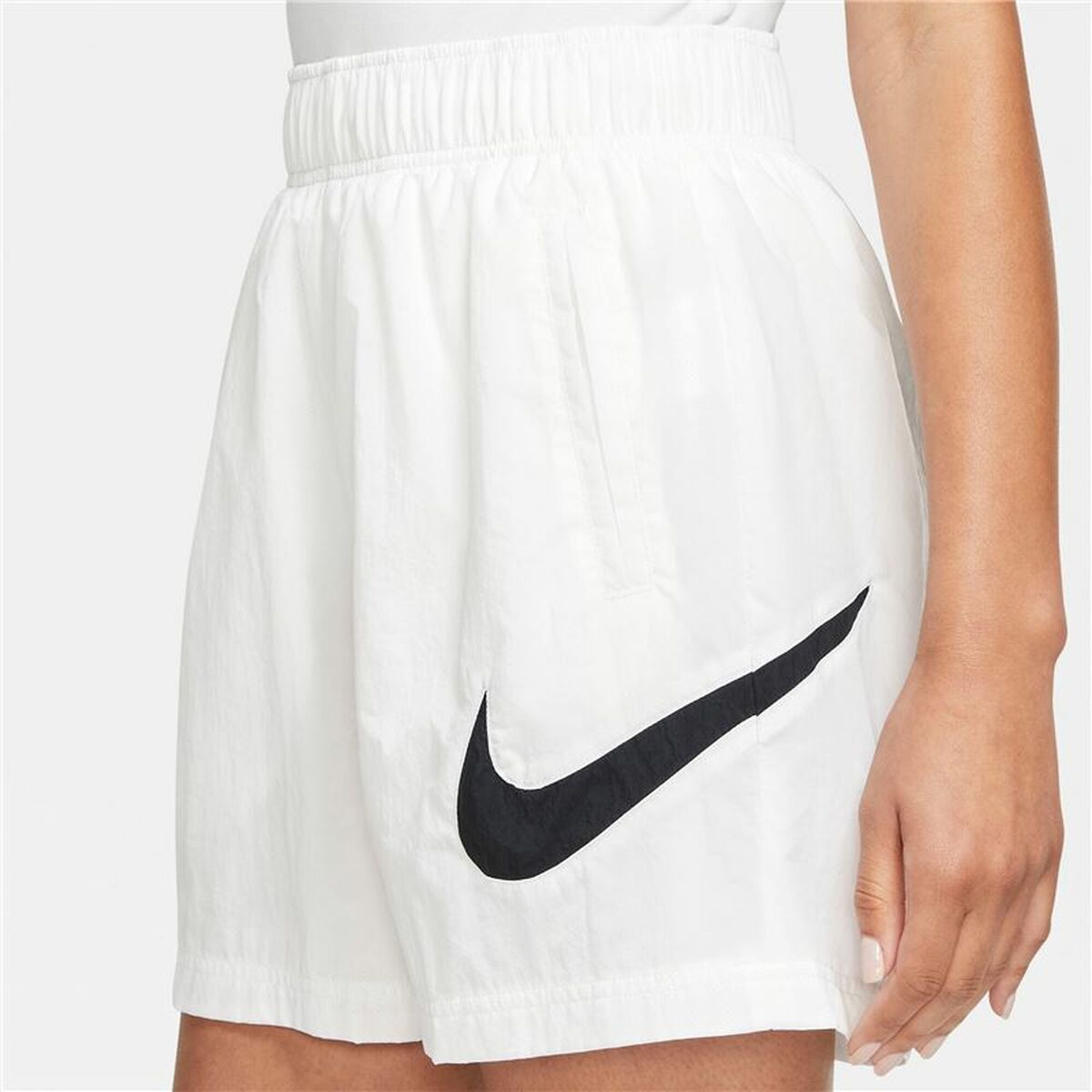 Sports Shorts for Women Nike Sportswear Essential White-2