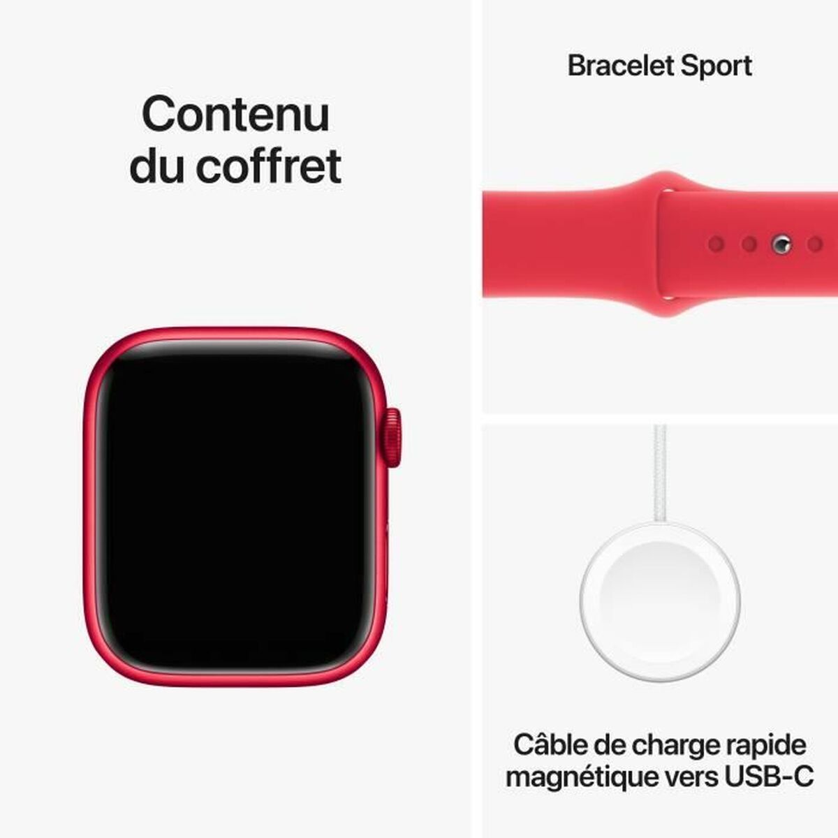 Smartwatch Apple Series 9 Red 45 mm-1