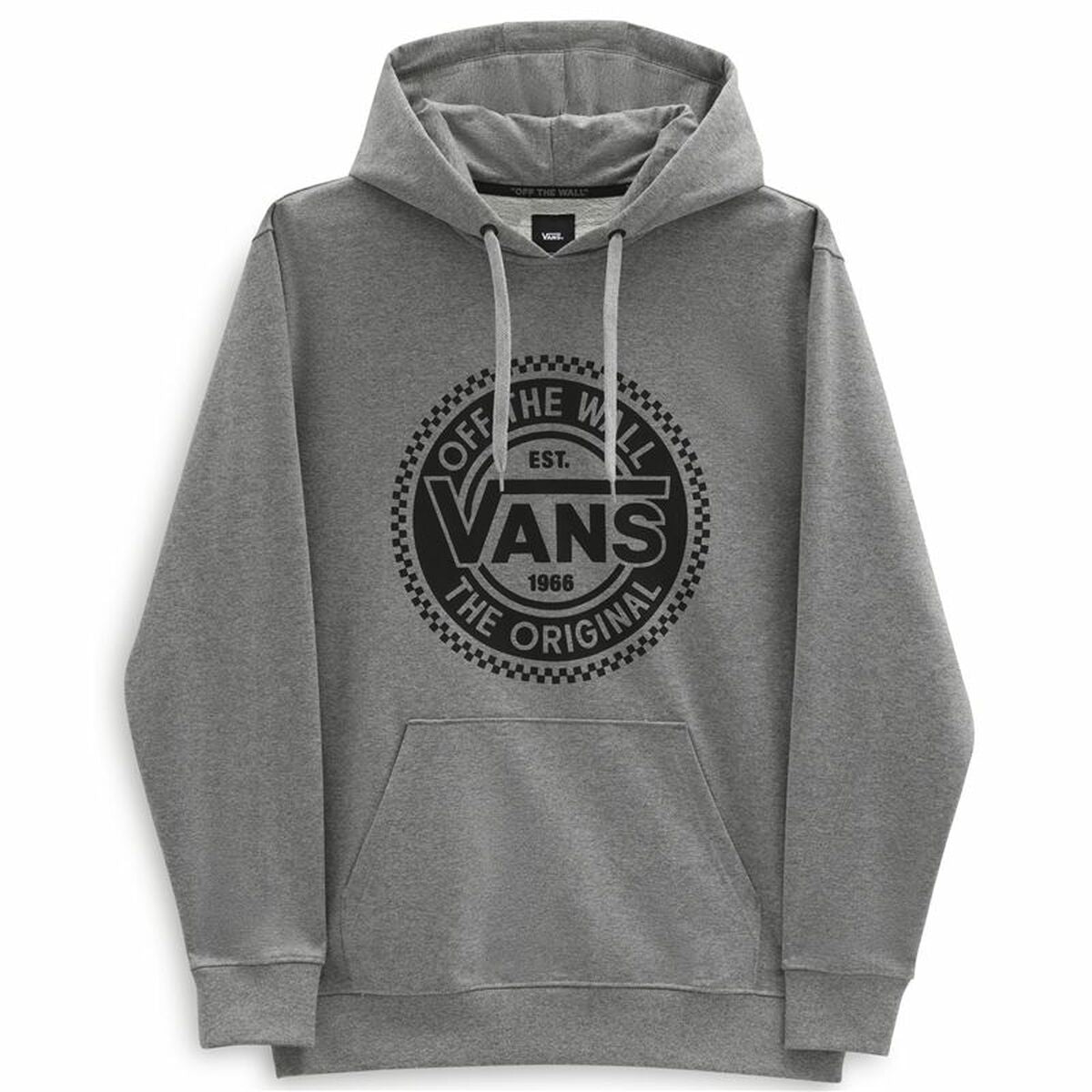 Men’s Hoodie Vans Big Chest Lock Up Light grey-0