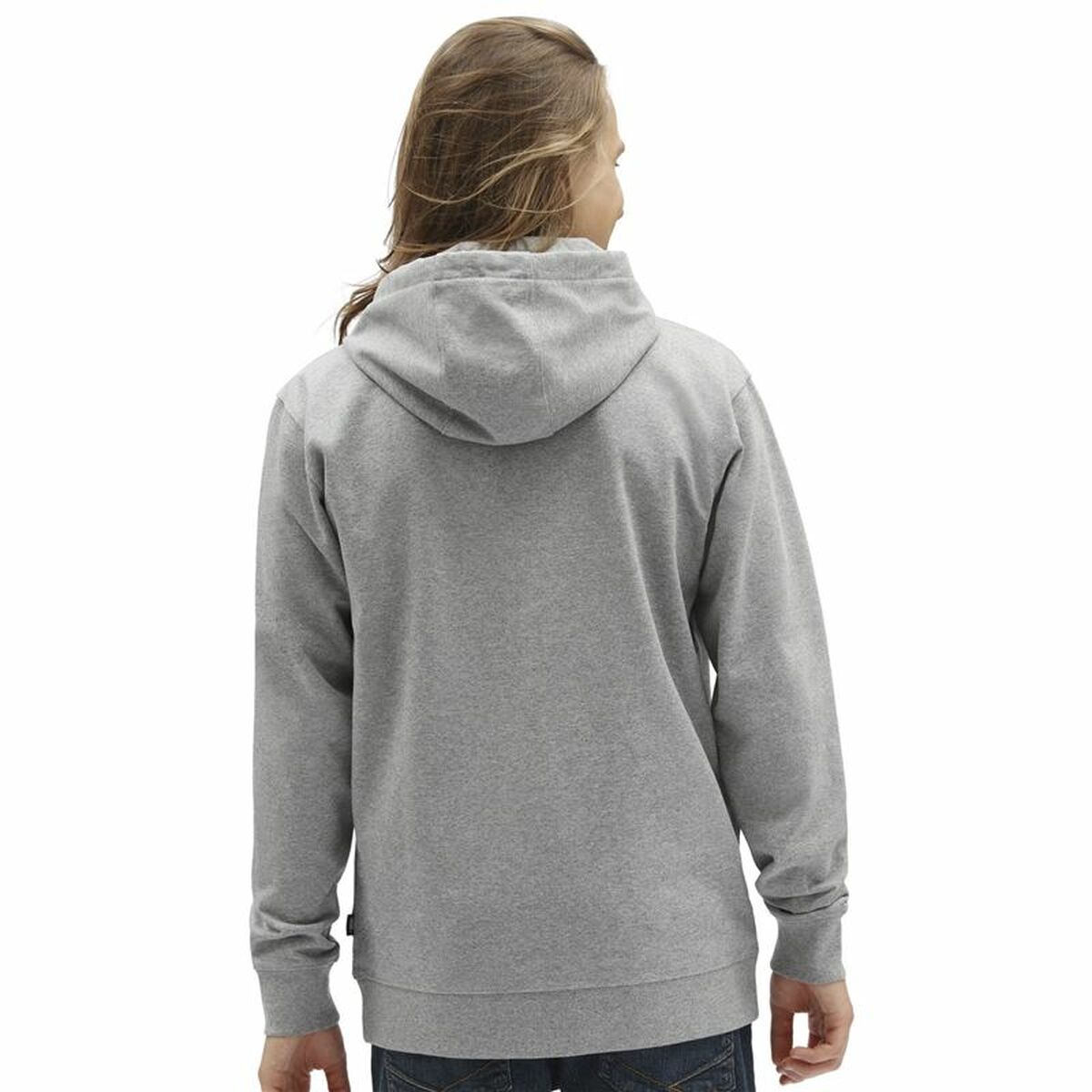 Men’s Hoodie Vans Big Chest Lock Up Light grey-3