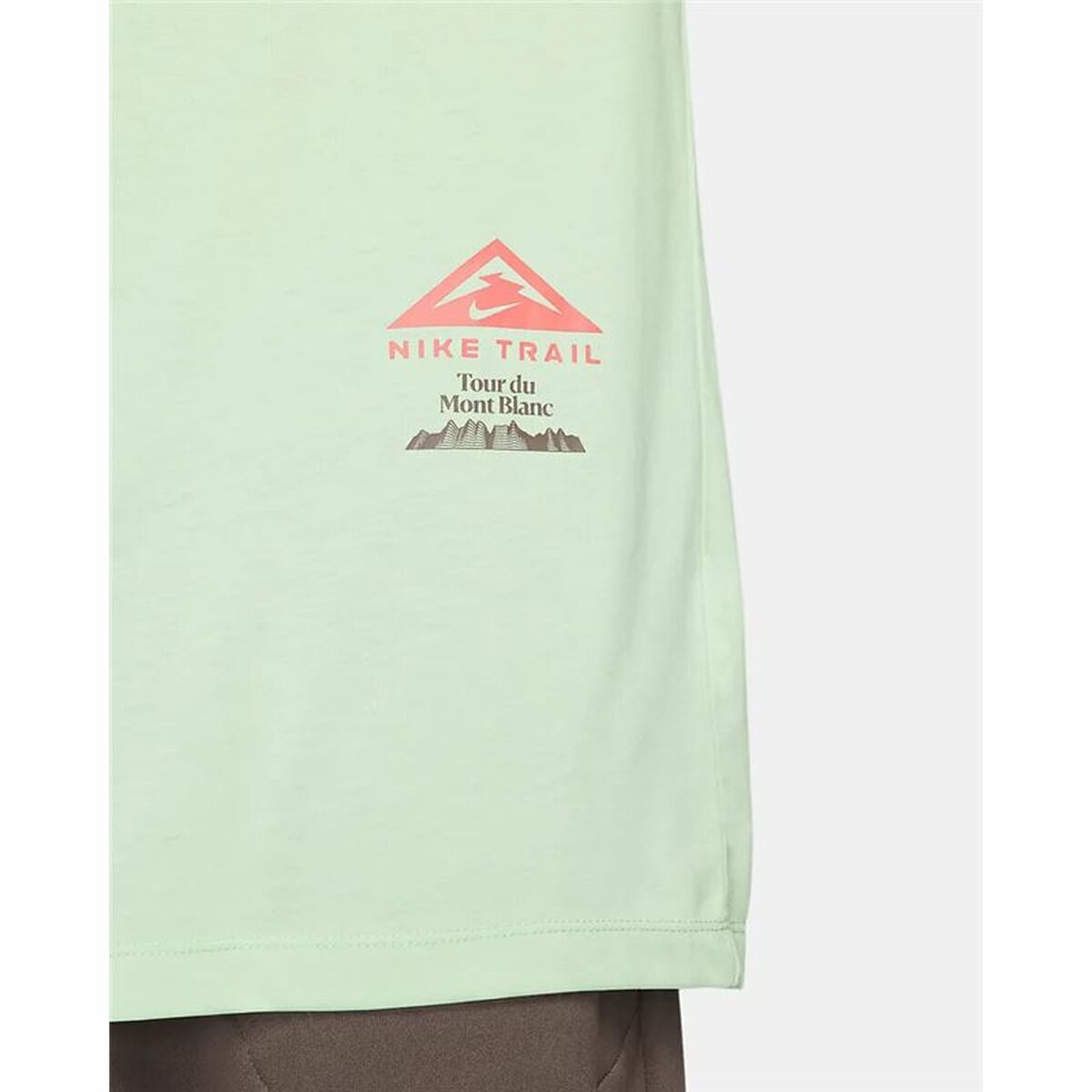 Men’s Short Sleeve T-Shirt Nike Dri-FIT Light Green-6