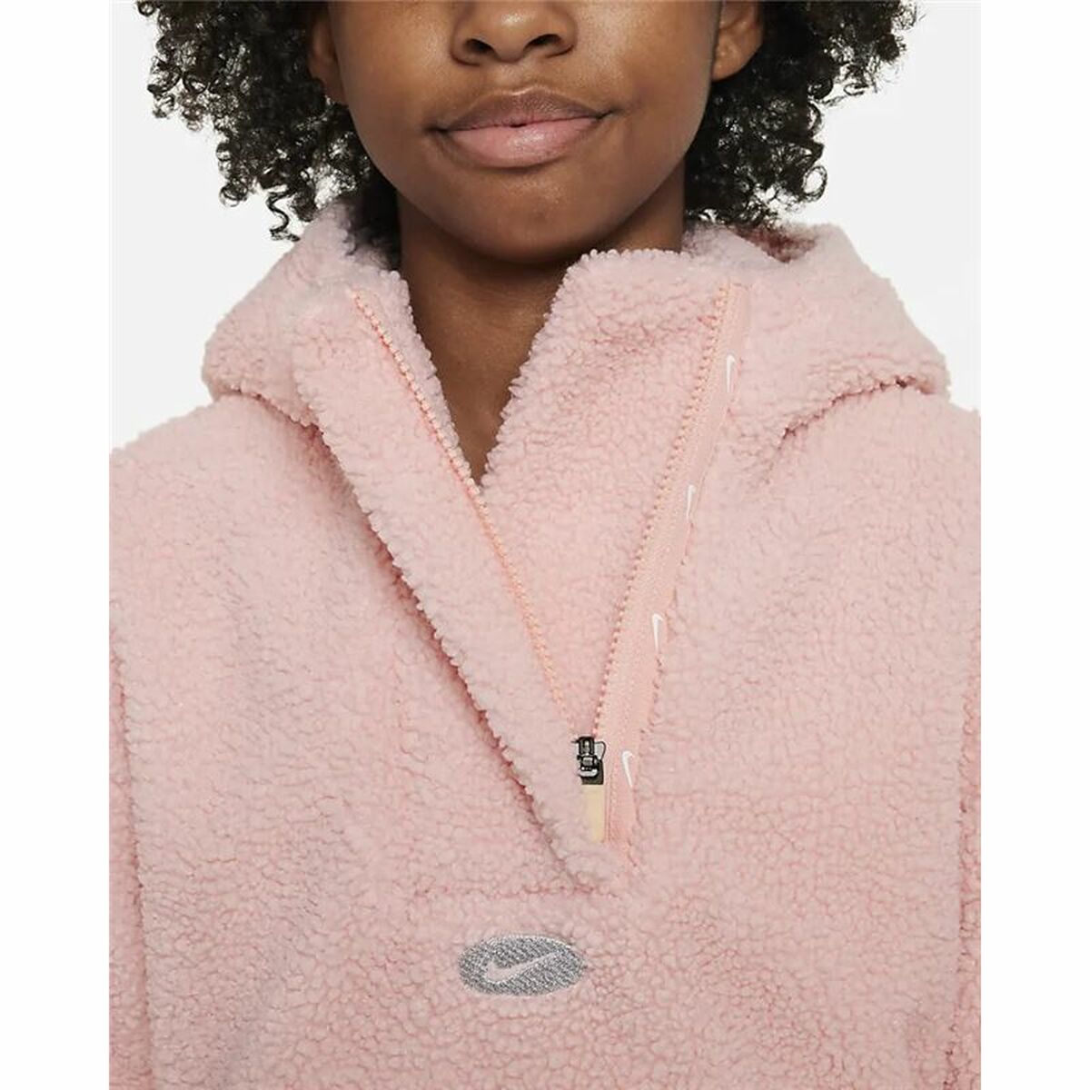 Children’s Sweatshirt Nike Therma-FIT Icon Clash Pink-6