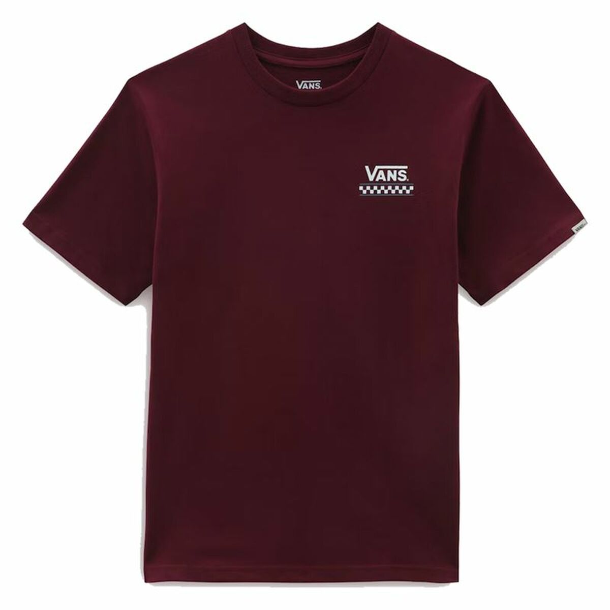 Child's Short Sleeve T-Shirt Vans Stackton Brown-2