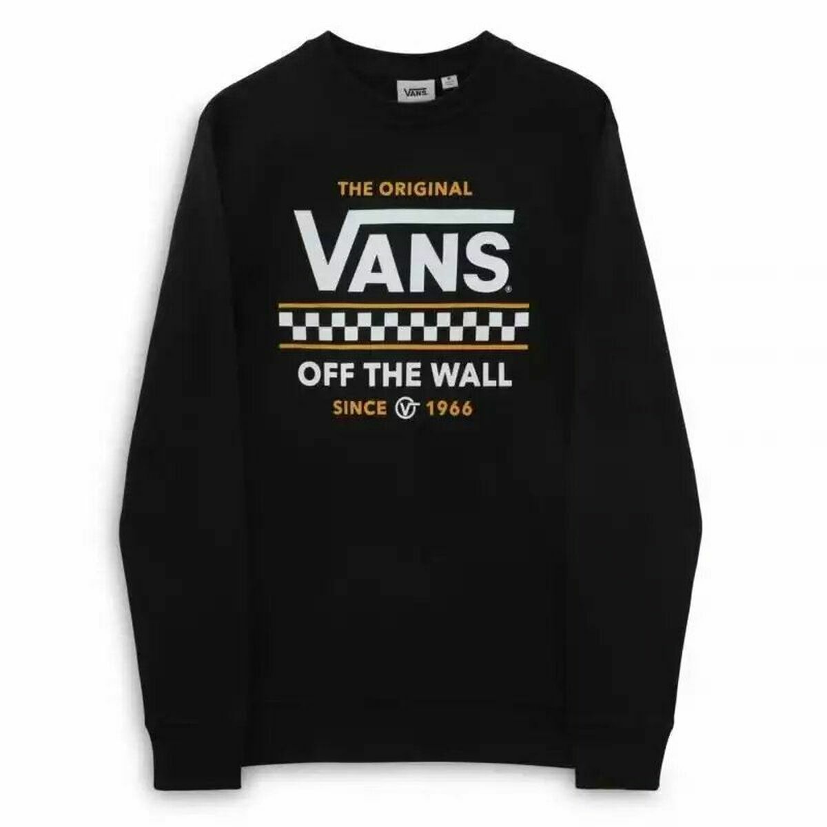 Men’s Sweatshirt without Hood Vans Black-0