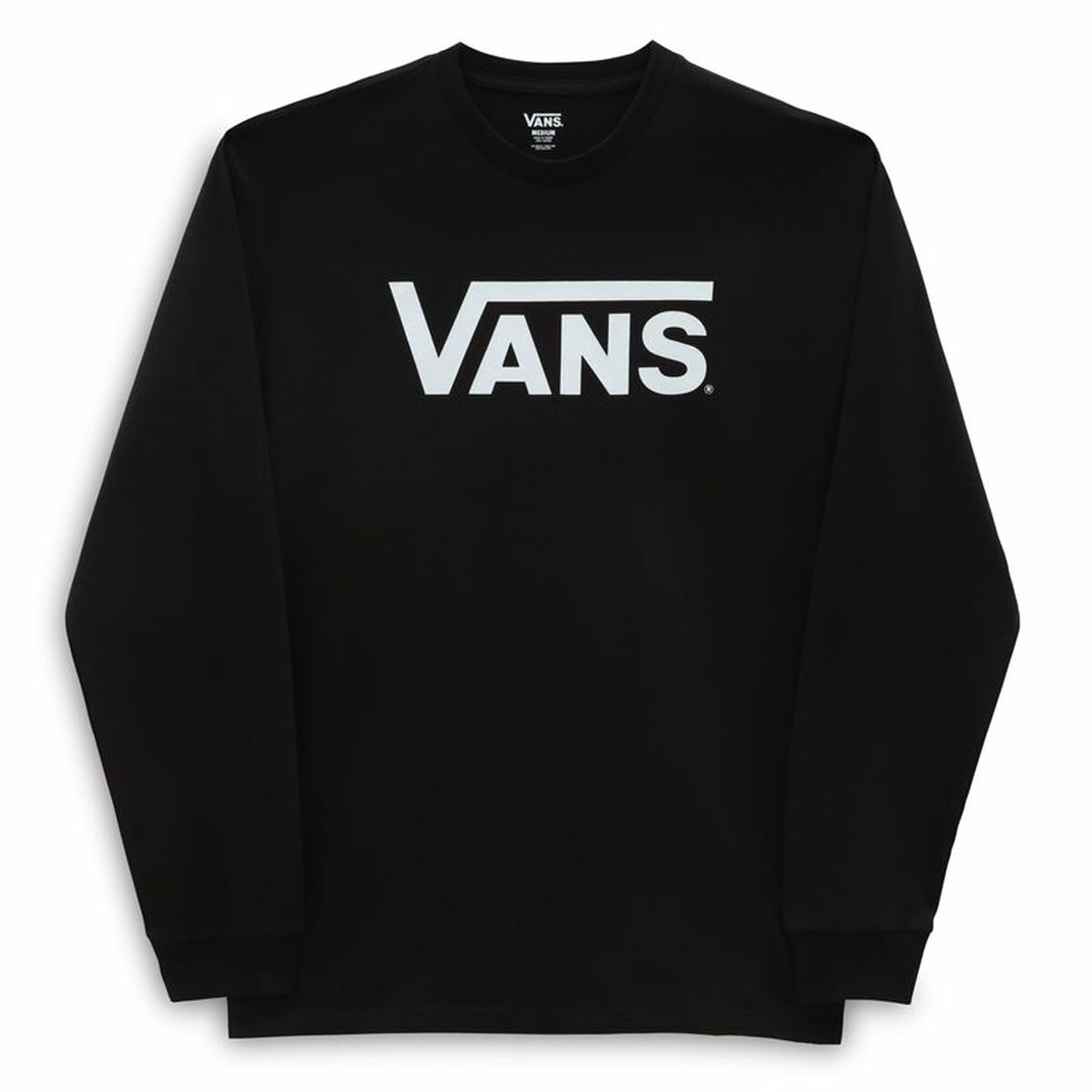 Unisex Long Sleeve T-Shirt Vans Classic Black-0