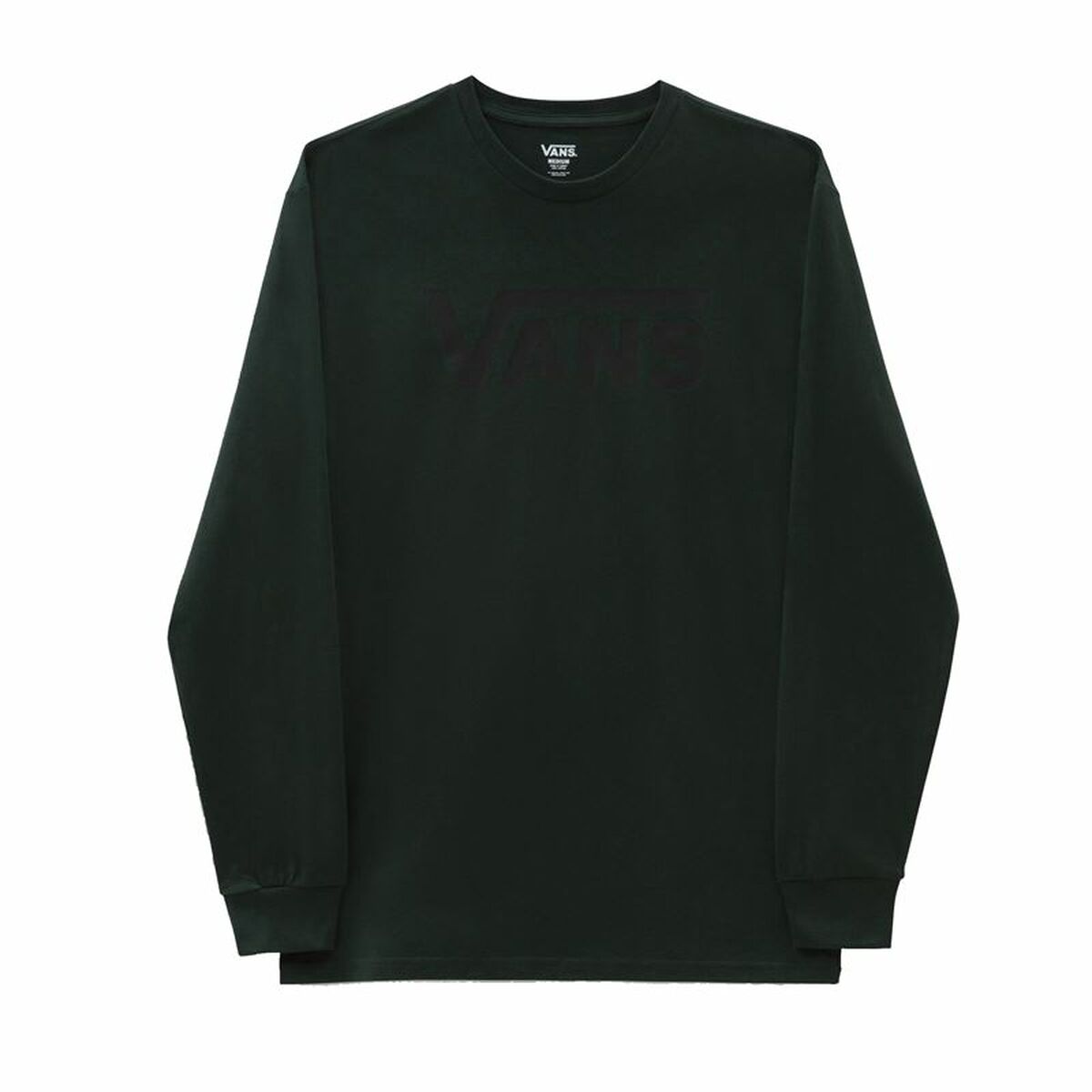 Men’s Sweatshirt without Hood Vans Classic LS Green-0