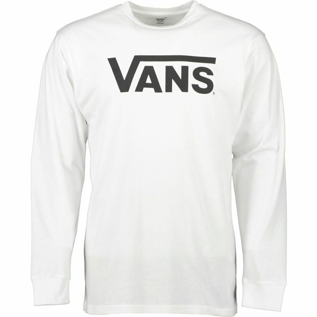 Men’s Long Sleeve T-Shirt Vans Classic White-0