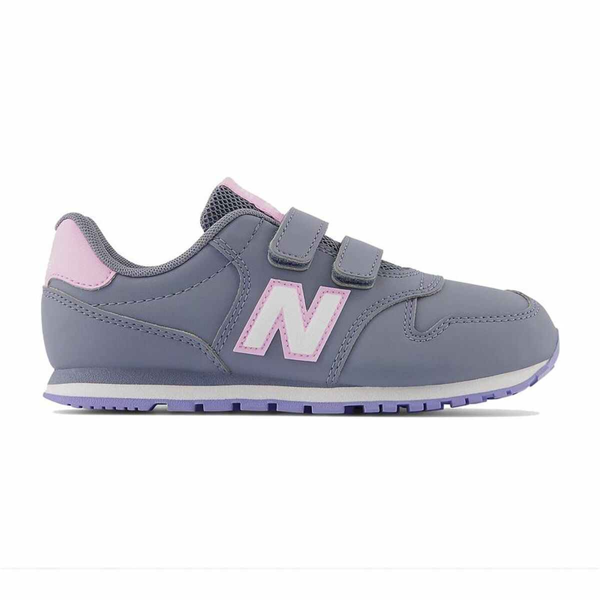 Sports Shoes for Kids New Balance 500 HookLoop Grey-0