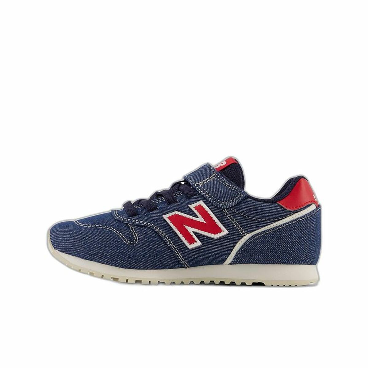 Children’s Casual Trainers New Balance 373 Bungee Navy Blue-4