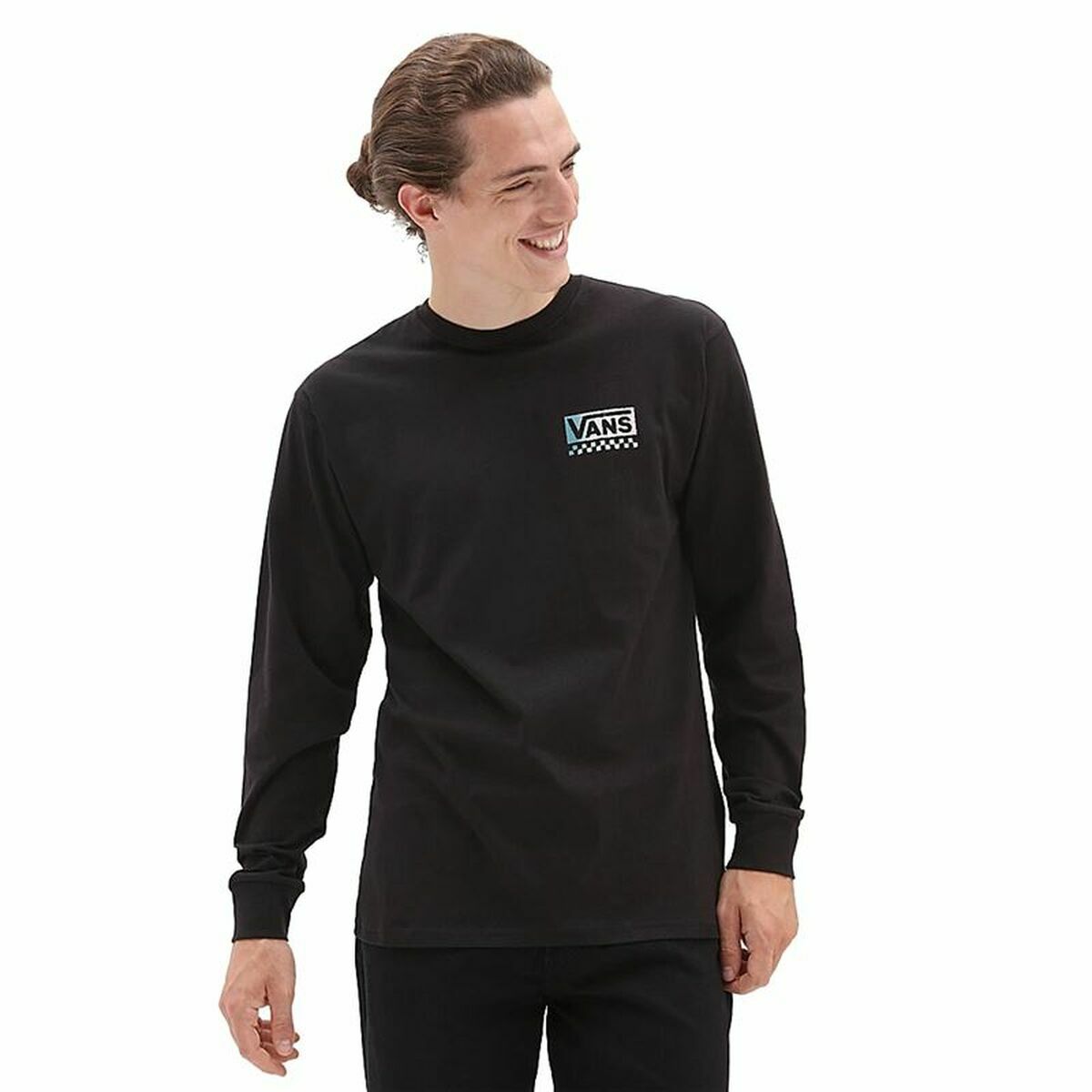 Men’s Long Sleeve T-Shirt Vans  Global Stack-0