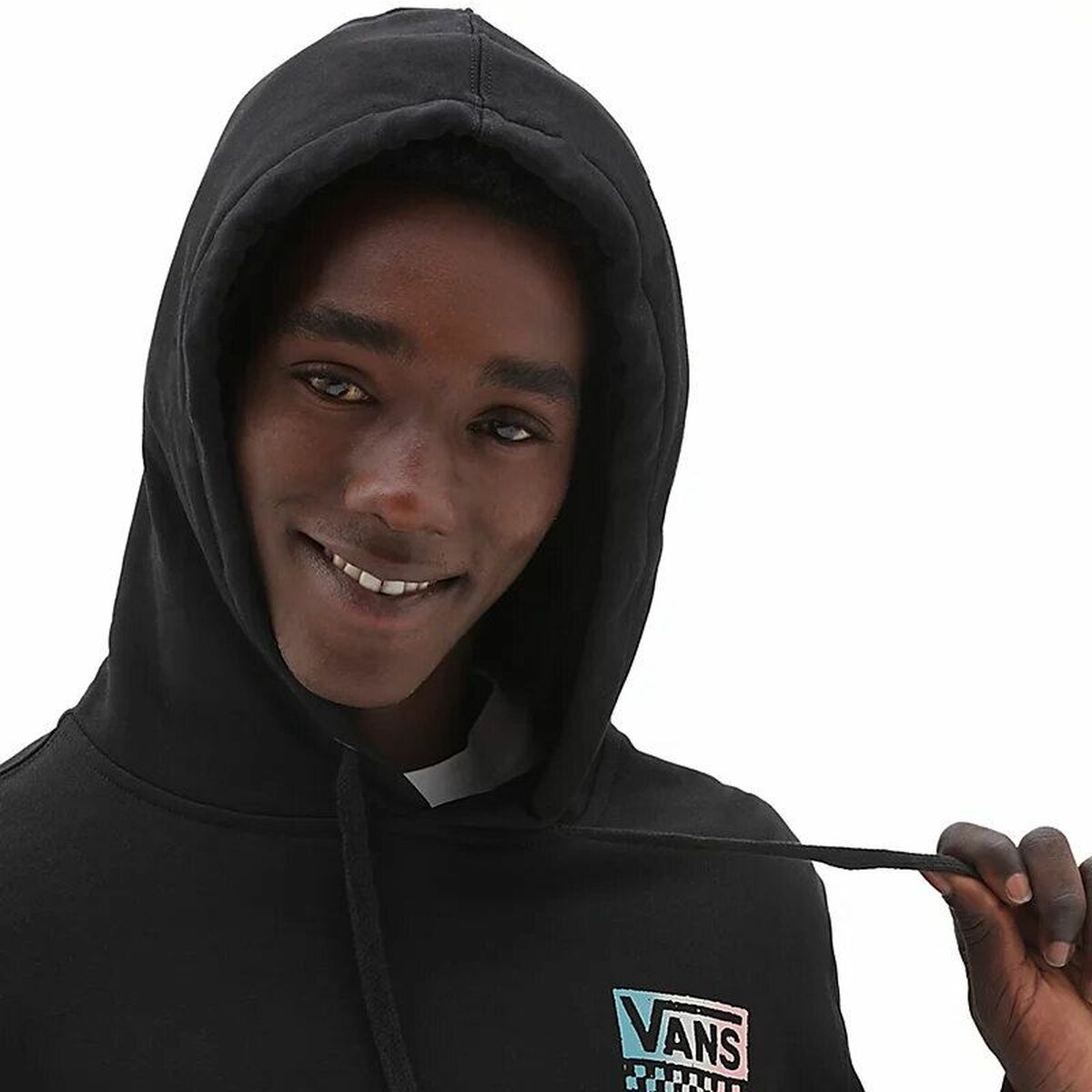 Men’s Hoodie Vans Global Stack Black-3