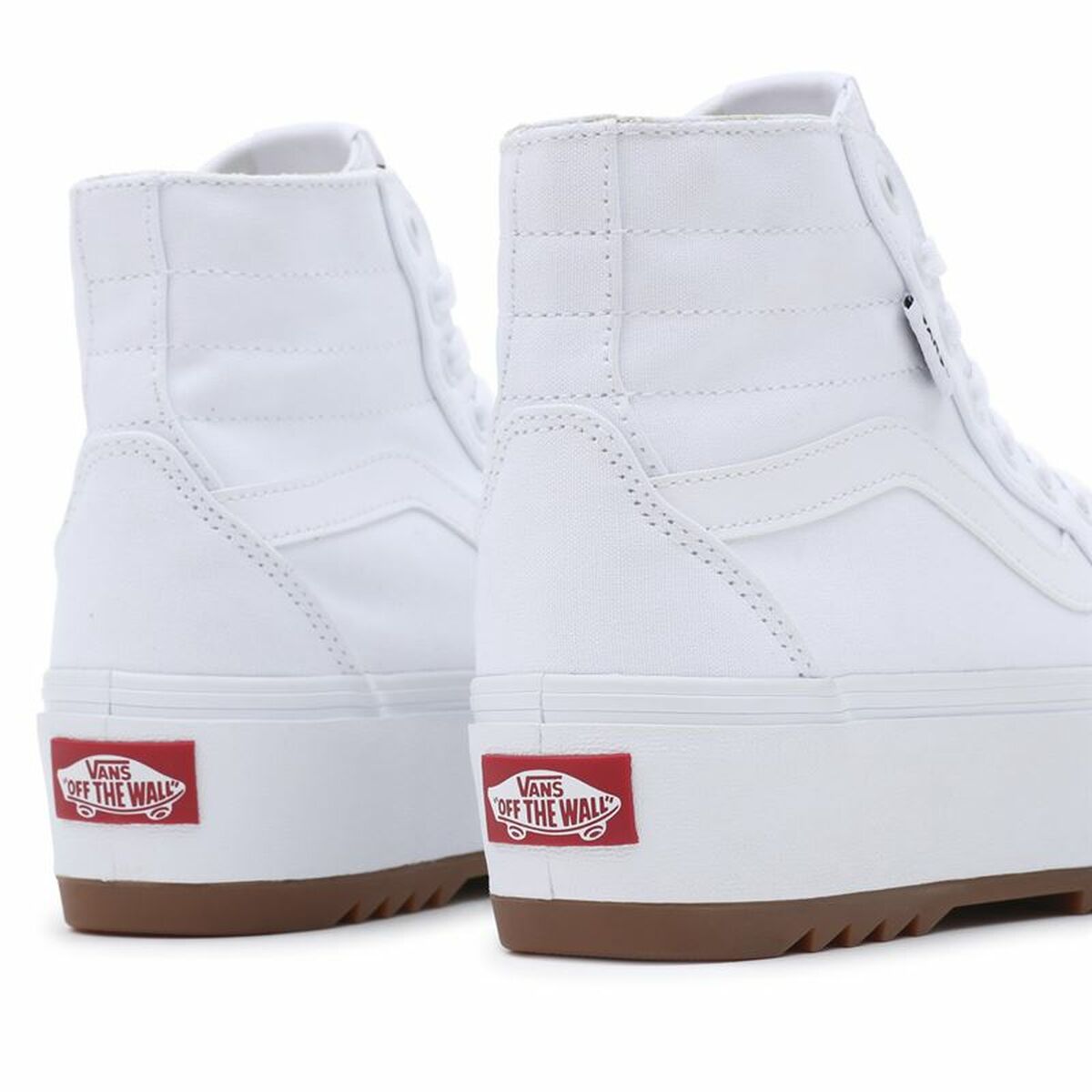 Women’s Casual Trainers Vans Filmore Hi Tapered Platform White-26