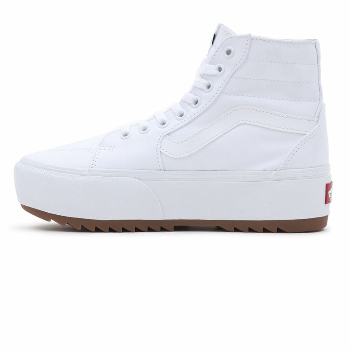 Women’s Casual Trainers Vans Filmore Hi Tapered Platform White-14