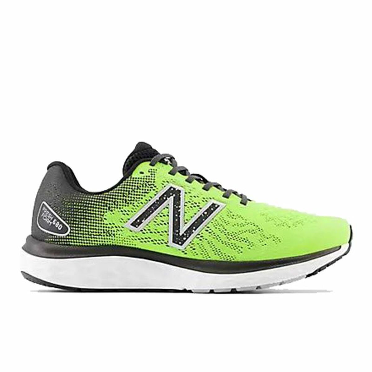 Running Shoes for Adults New Balance Foam 680v7 Men Lime green-18