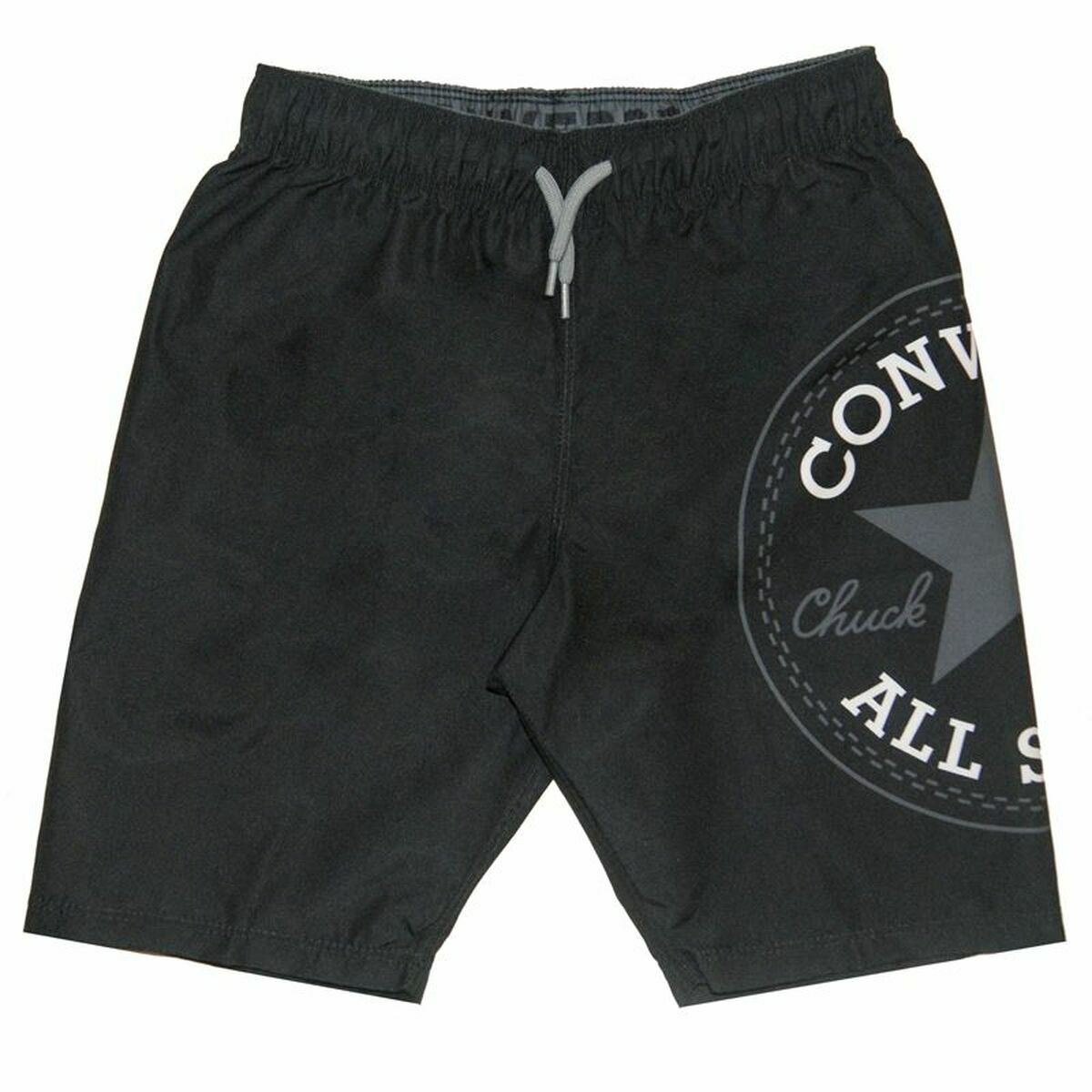 Men’s Bathing Costume Converse Wrap Around Pool Black-0