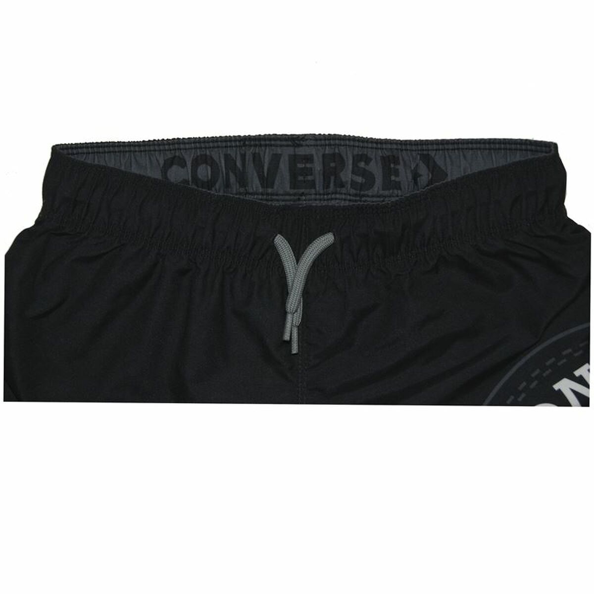 Men’s Bathing Costume Converse Wrap Around Pool Black-1