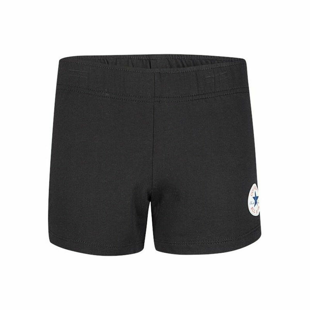 Sport Shorts for Kids Converse  Chuck Patch Black-3