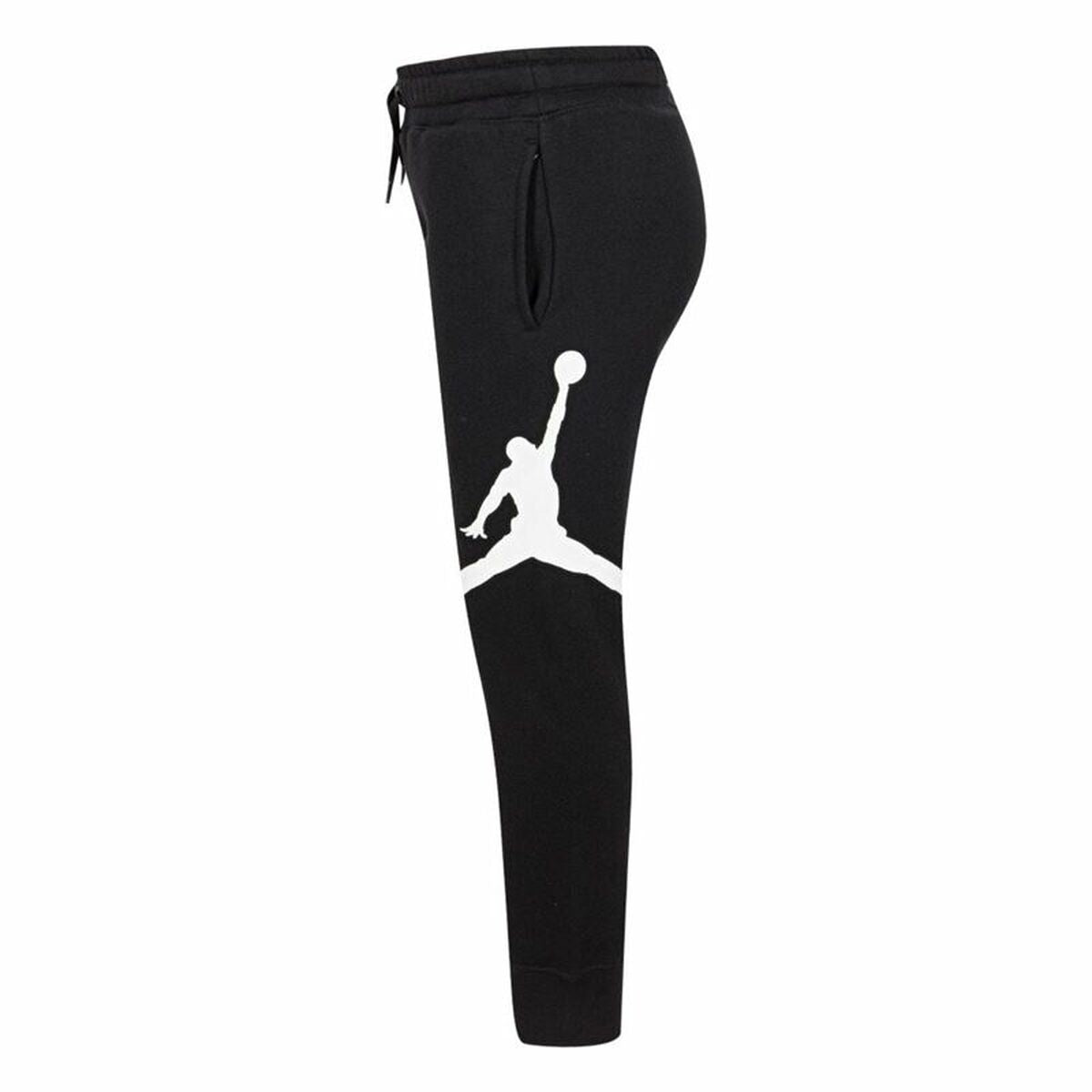 Children's Tracksuit Bottoms Nike Jumpman Fleece Black-5