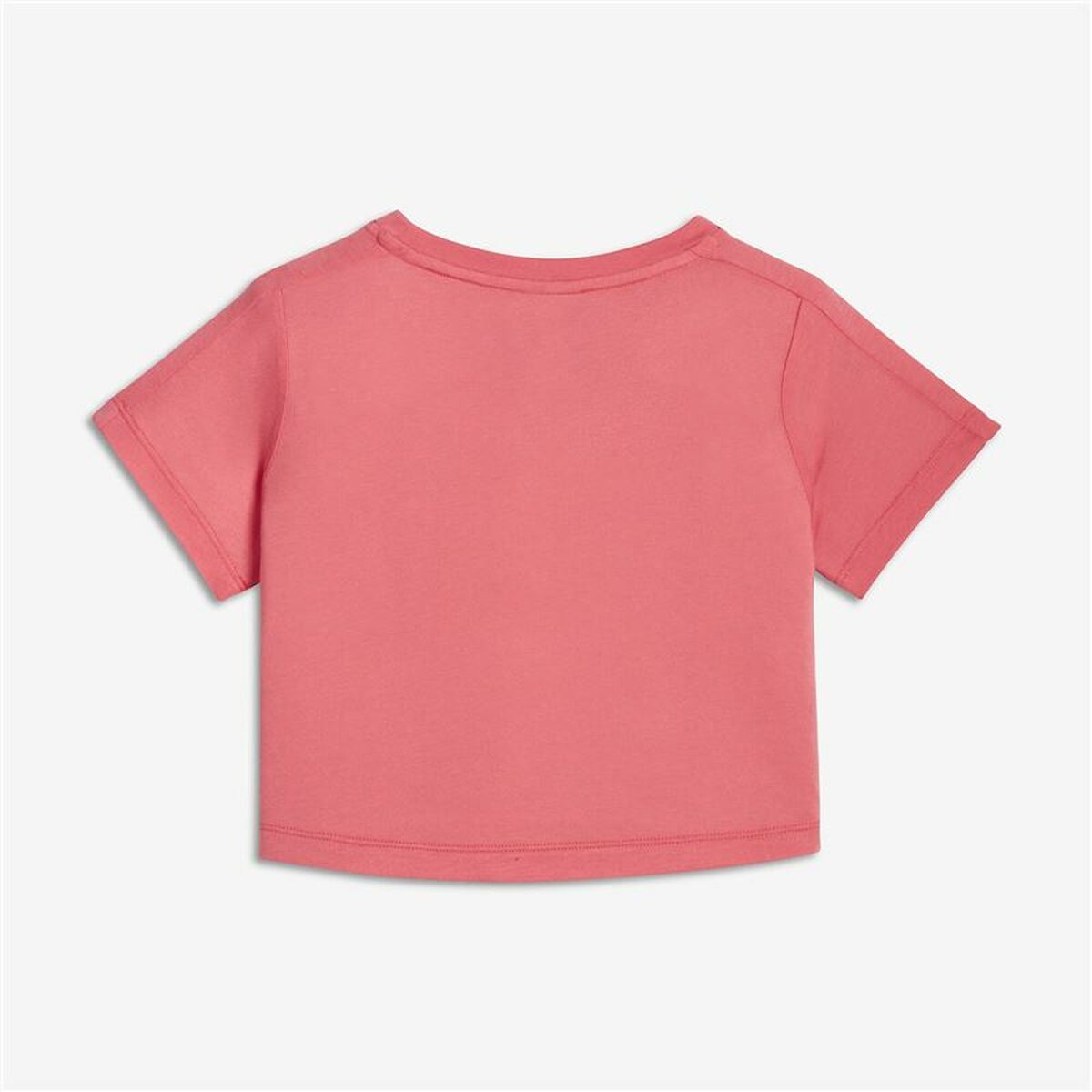 Child's Short Sleeve T-Shirt Nike Youth Logo Coral-3