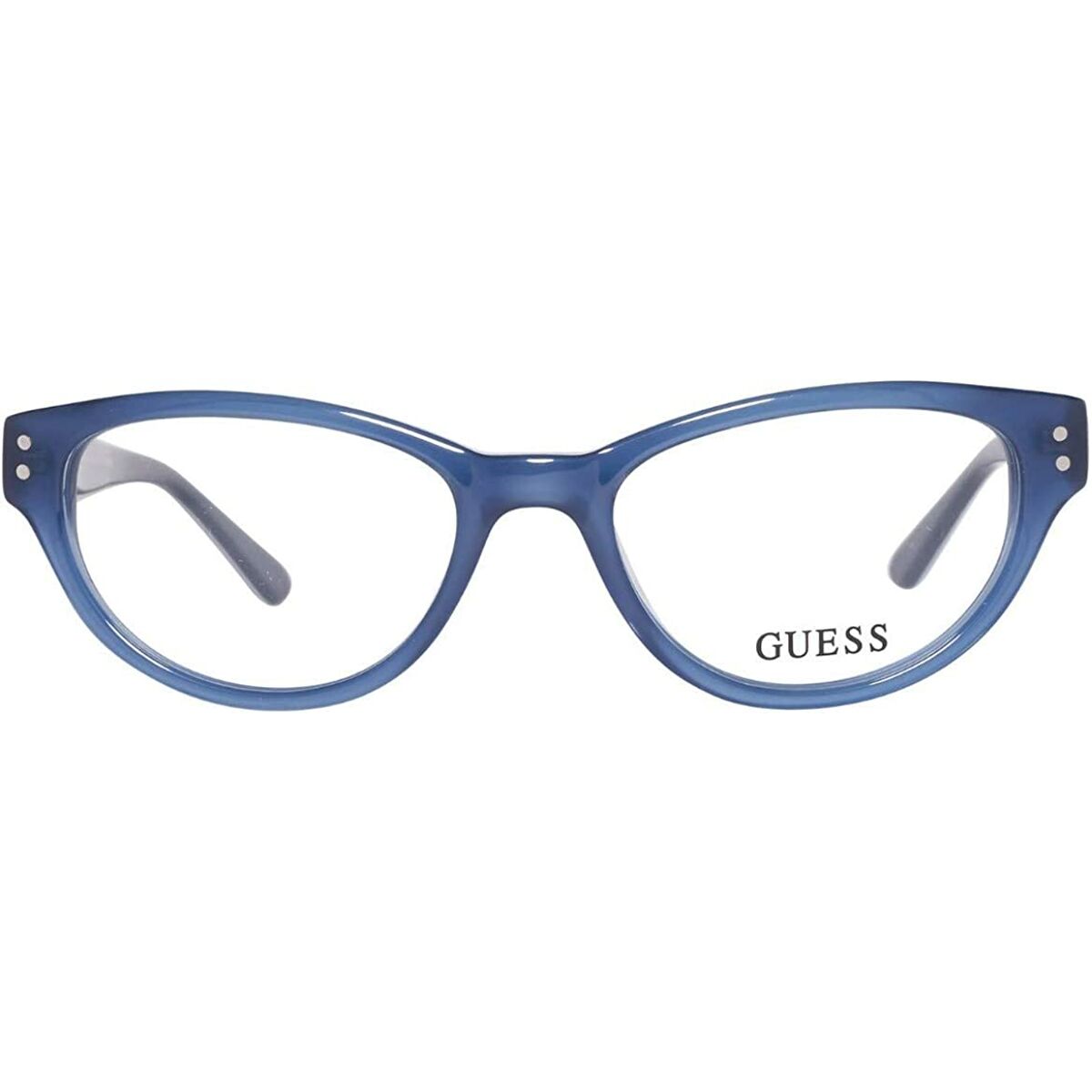 Unisex' Spectacle frame Guess GU2334-B24 Blue Ø 51 mm-2