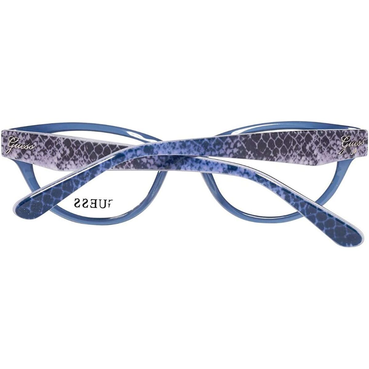 Unisex' Spectacle frame Guess GU2334-B24 Blue Ø 51 mm-1