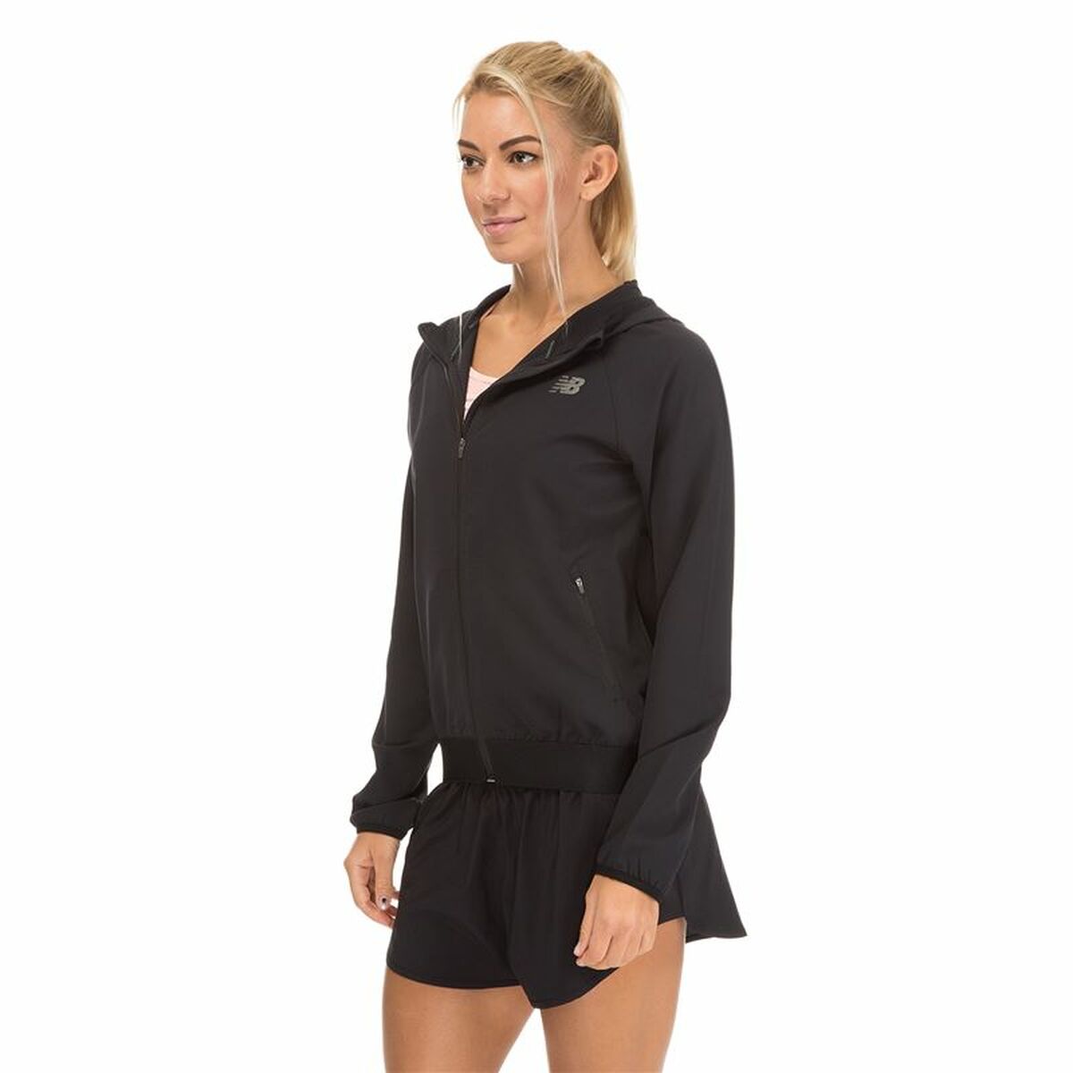 Women's Sports Jacket New Balance Black-6