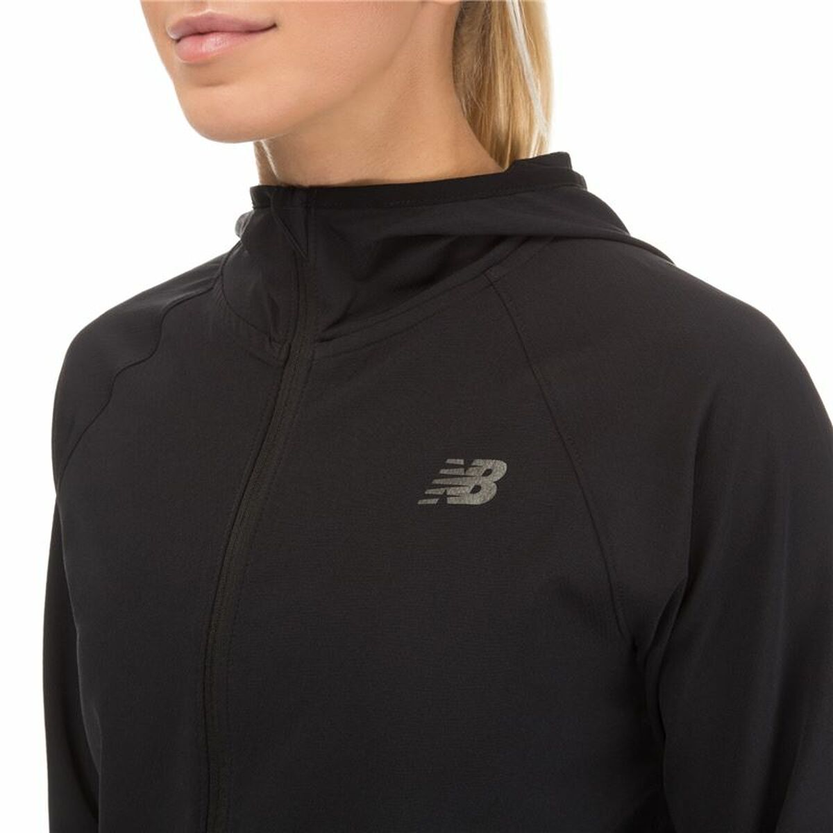 Women's Sports Jacket New Balance Black-4