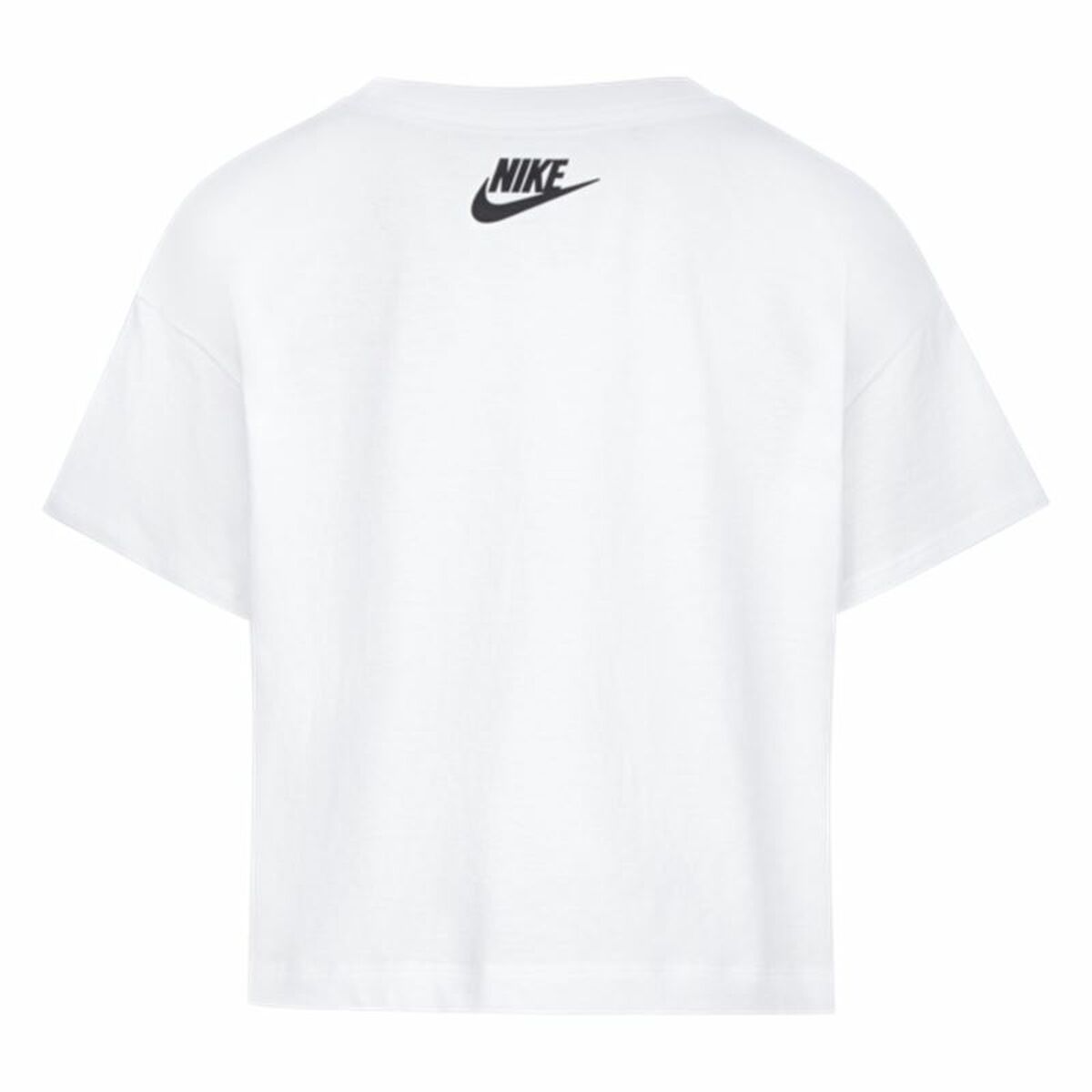 Child's Short Sleeve T-Shirt Nike Knit White-2