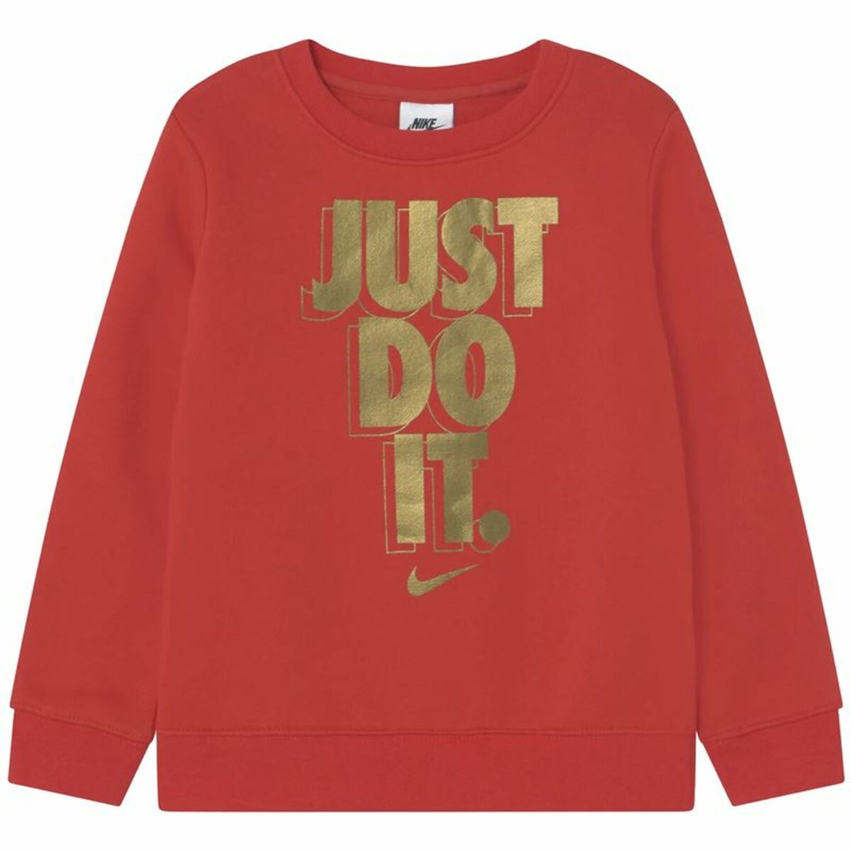 Children’s Sweatshirt without Hood Nike Gifting Red-0