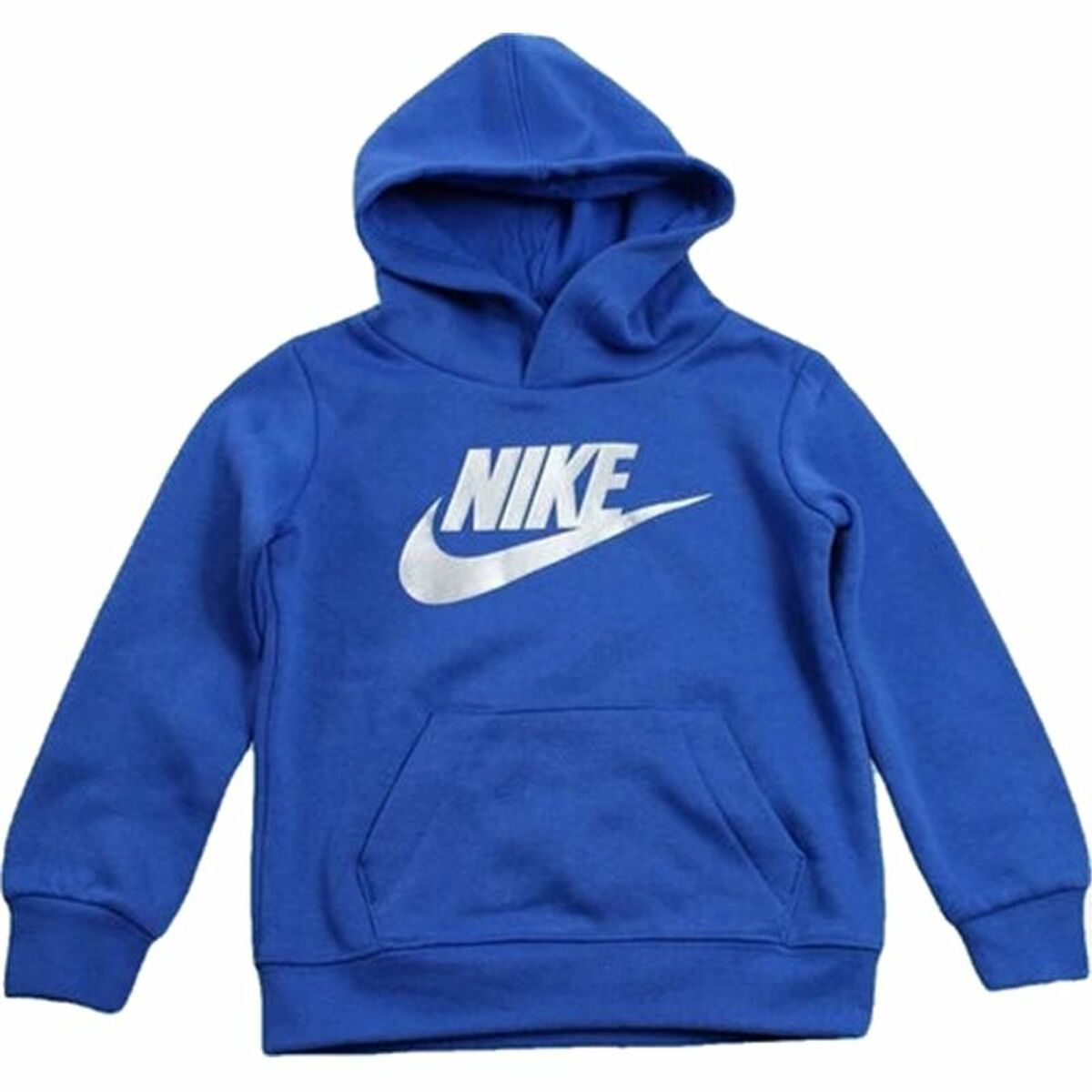 Children’s Hoodie Nike Metallic HBR Gifting Blue-0