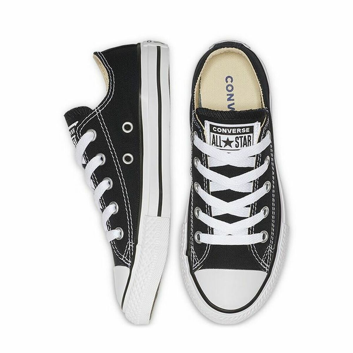 Children’s Casual Trainers Converse All Star Classic Low Black-4