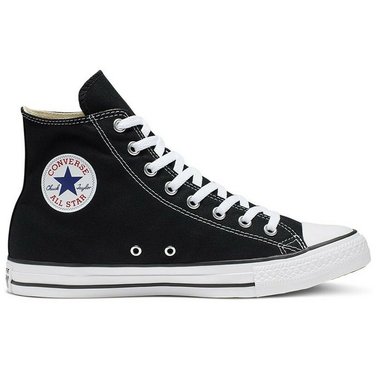 Unisex Casual Trainers Converse Chuck Taylor All Star High Black-0