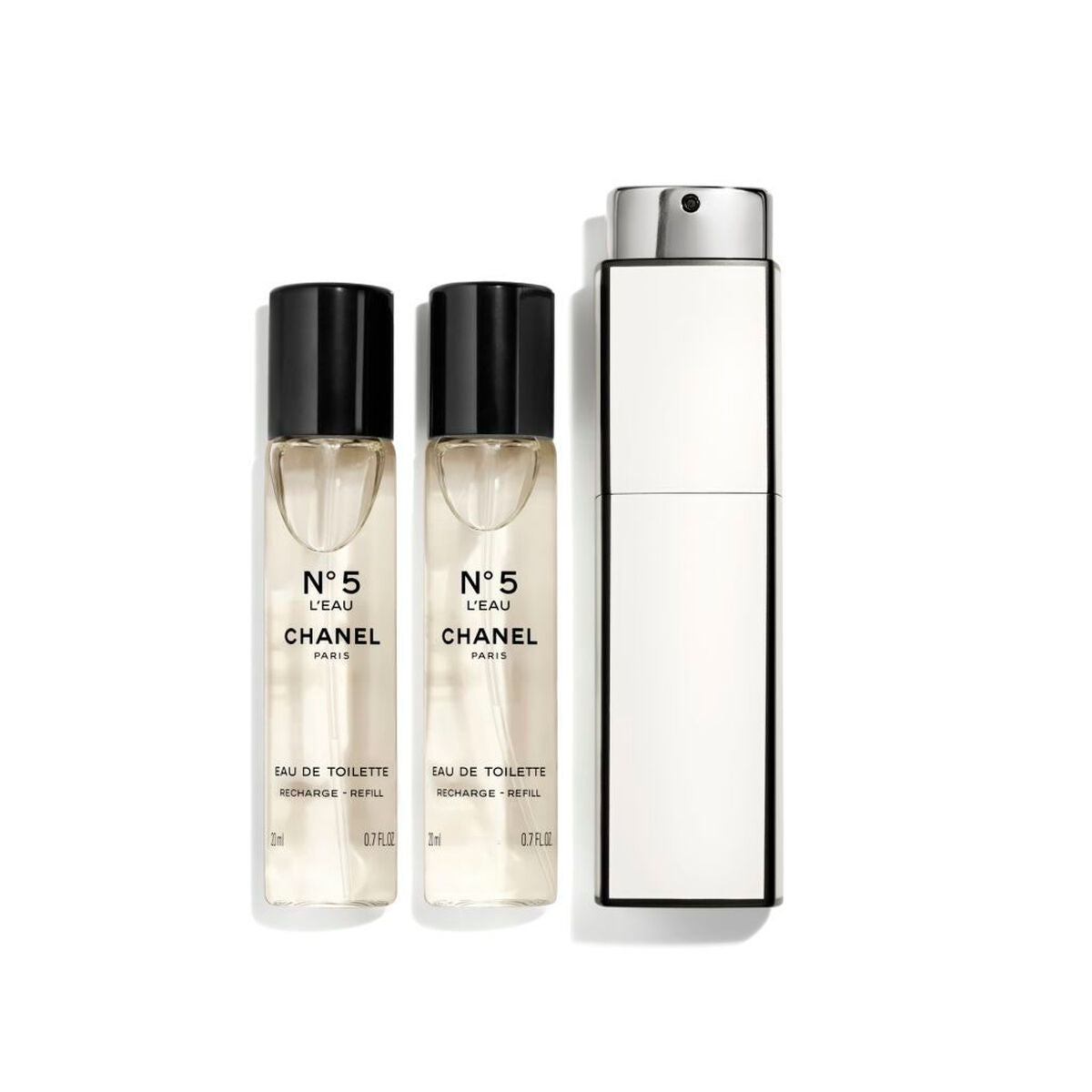 Women's Perfume Set Chanel EDT Nº 5 L'Eau 3 Pieces-0