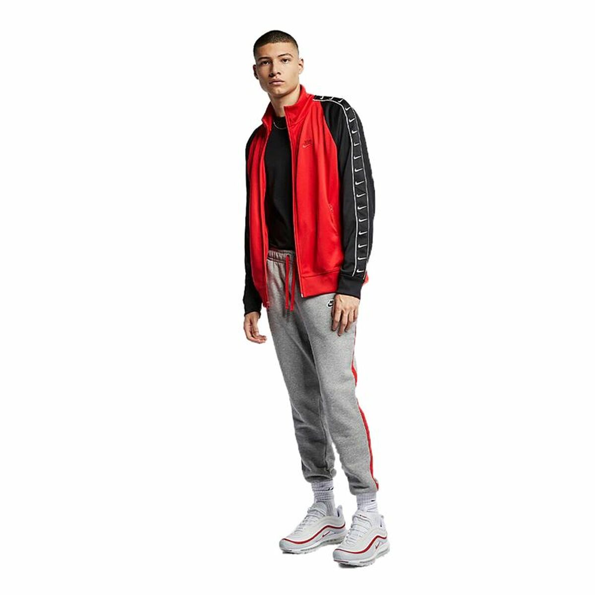 Men's Sports Jacket Nike Sportswear Red-2