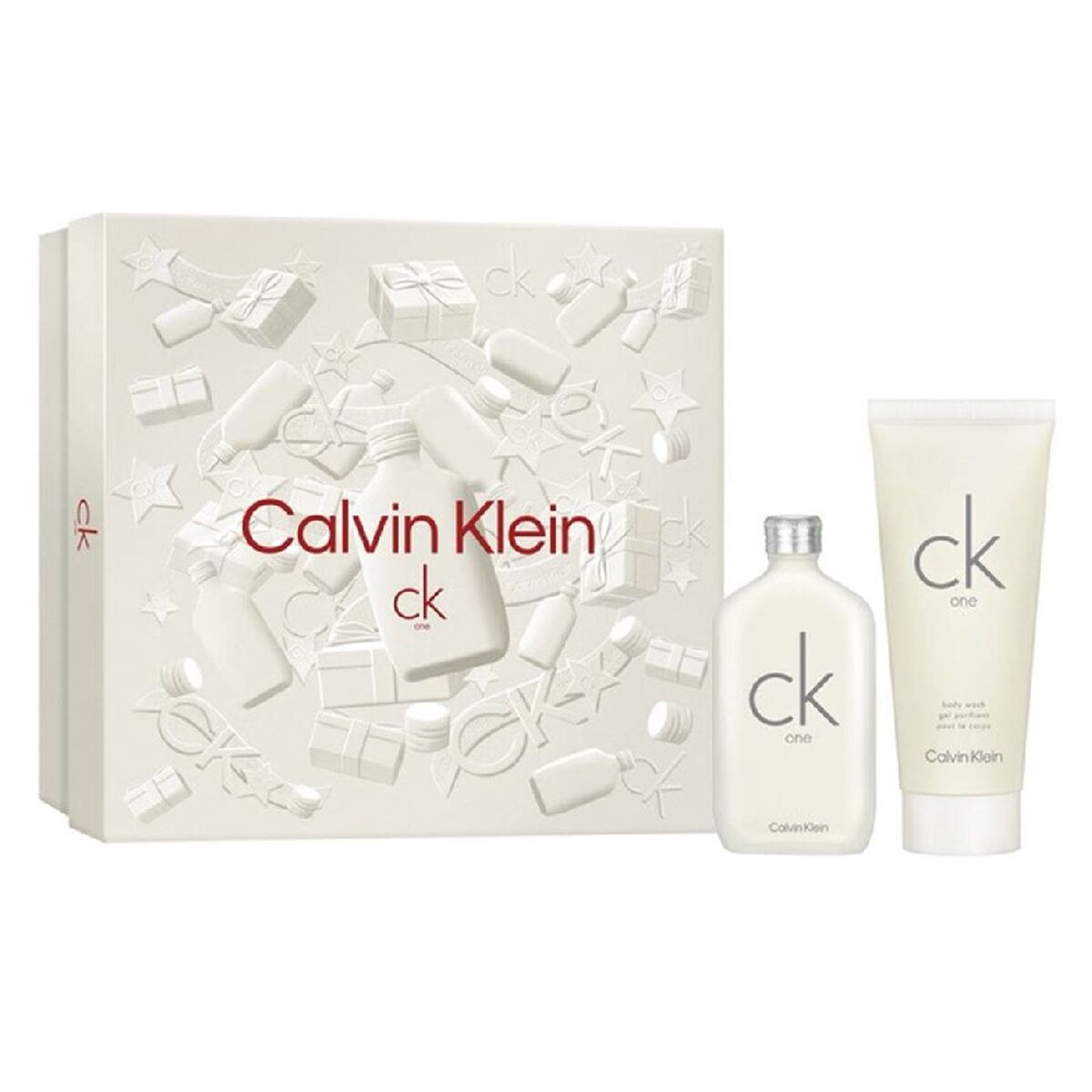 Unisex' Perfume Set Calvin Klein EDT ck one 2 Pieces-0