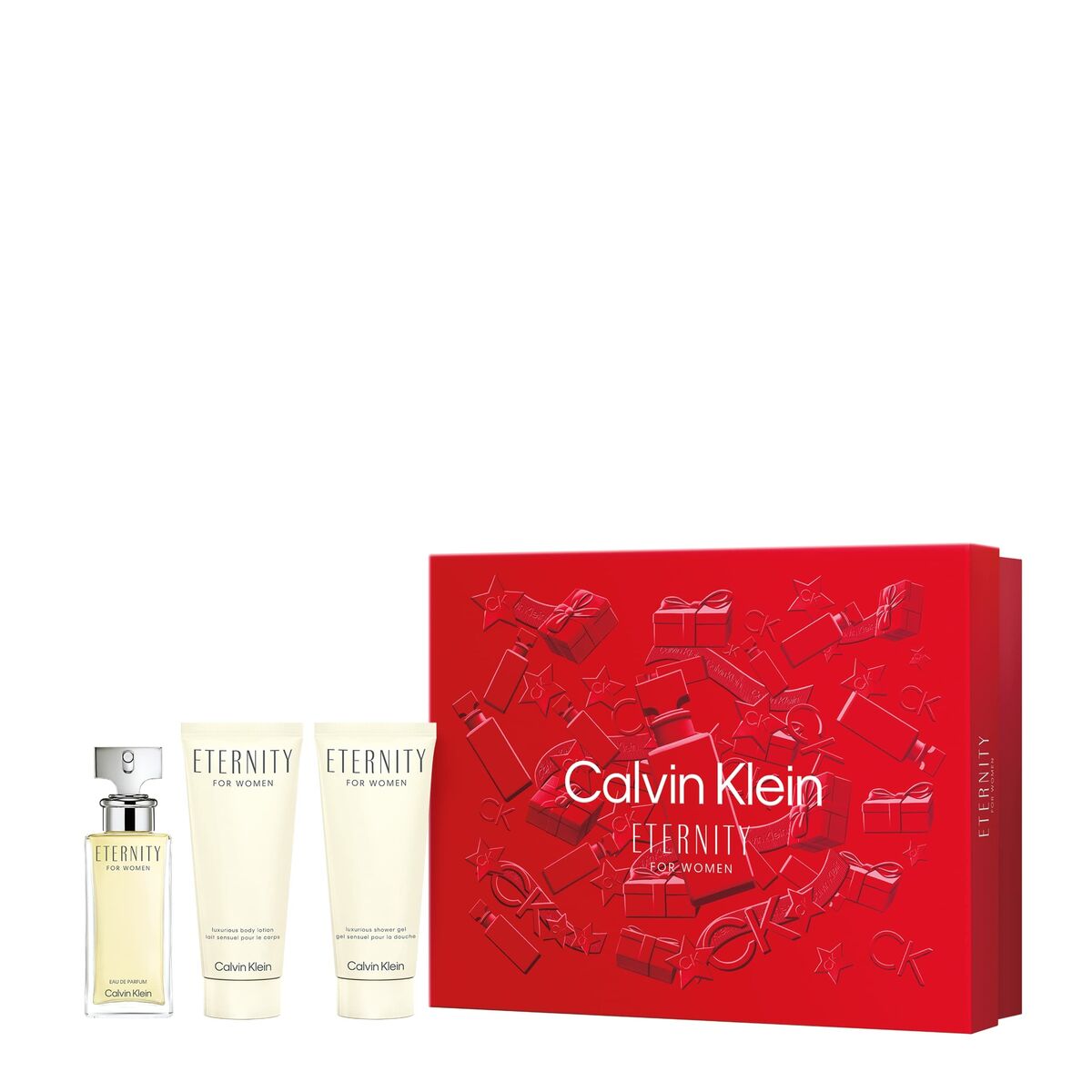 Women's Perfume Set Calvin Klein Eternity 3 Pieces-0