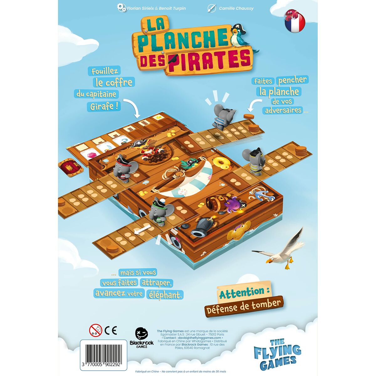 Board game Le planche des pirates-1